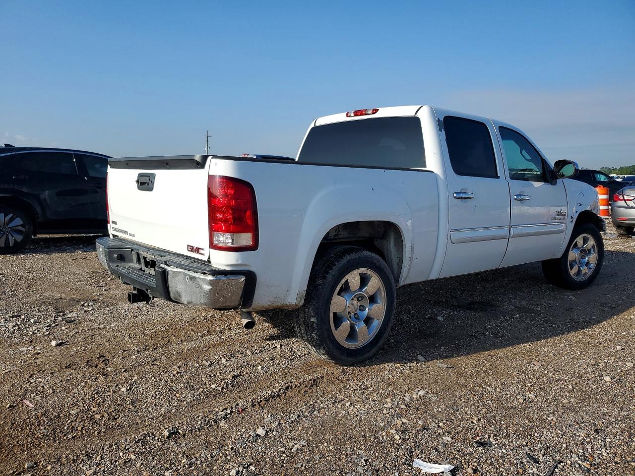 2011 Gmc Sierra C1500 Sle White vin: 3GTP1VE03BG389118