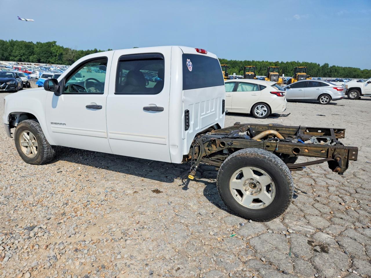 2012 Gmc Sierra C1500 Sle White vin: 3GTP1VE03CG145048