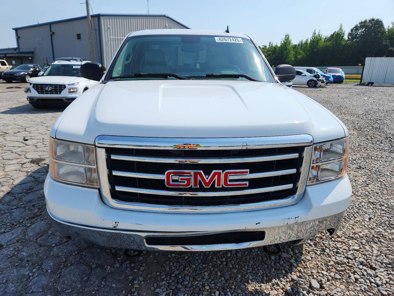 2012 Gmc Sierra C1500 Sle White vin: 3GTP1VE03CG145048
