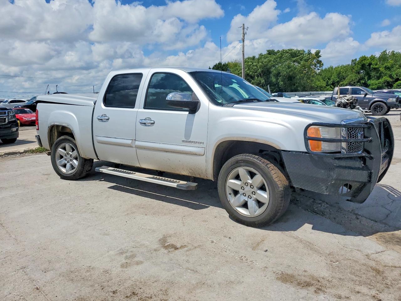 2012 Gmc Sierra C1500 Sle Silver vin: 3GTP1VE03CG220296