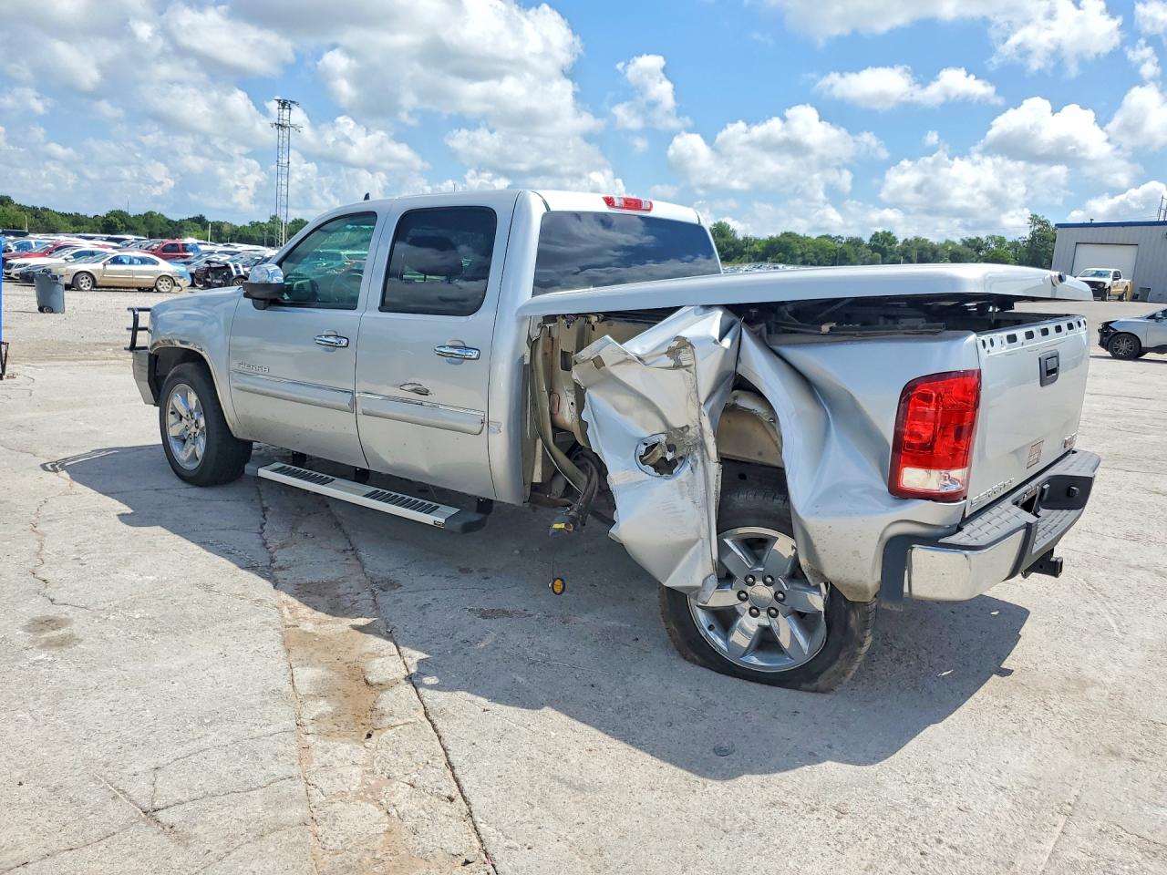 2012 Gmc Sierra C1500 Sle Silver vin: 3GTP1VE03CG220296
