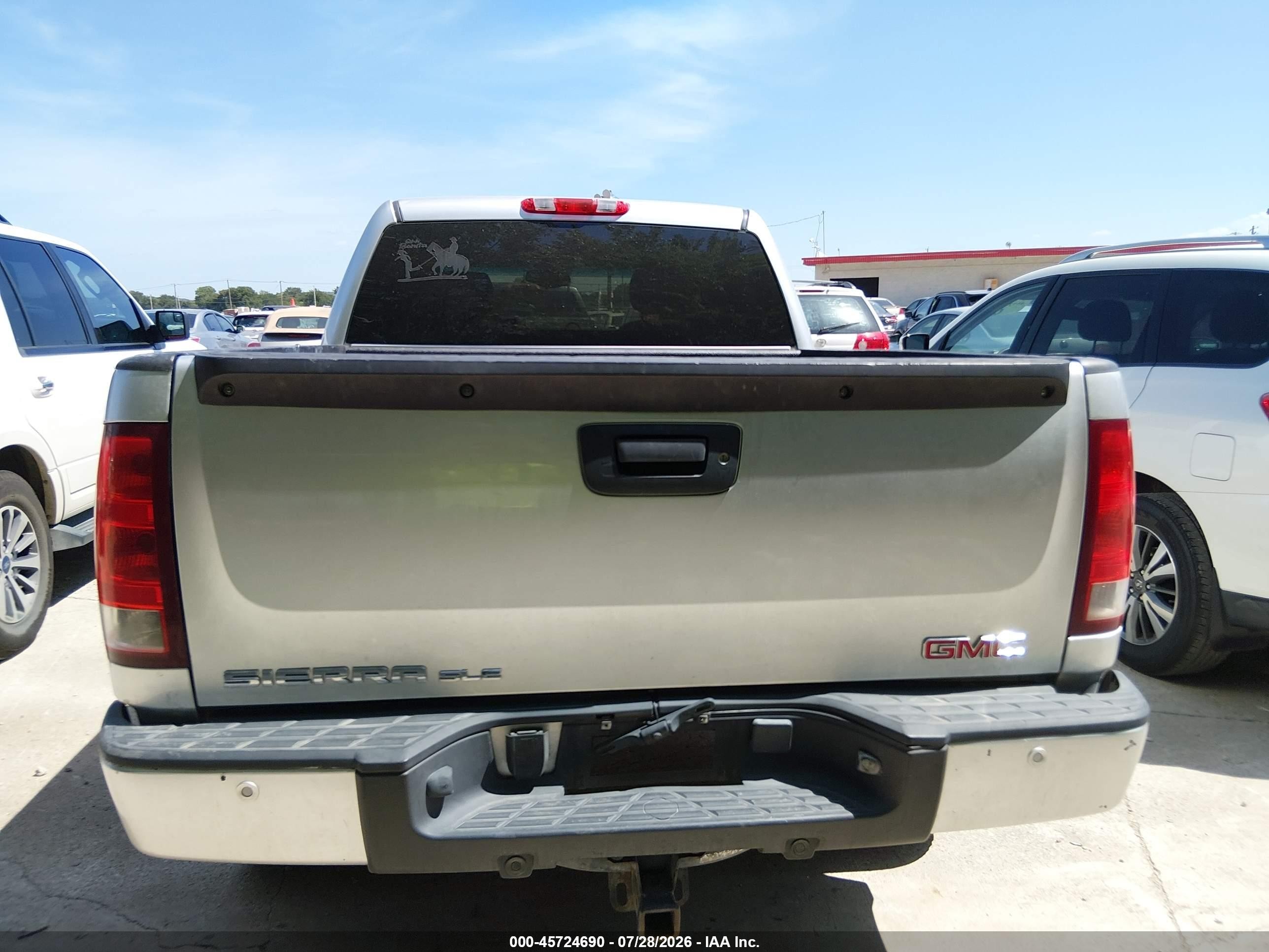 2012 Gmc Sierra 1500 Sle Silver vin: 3GTP1VE03CG222310