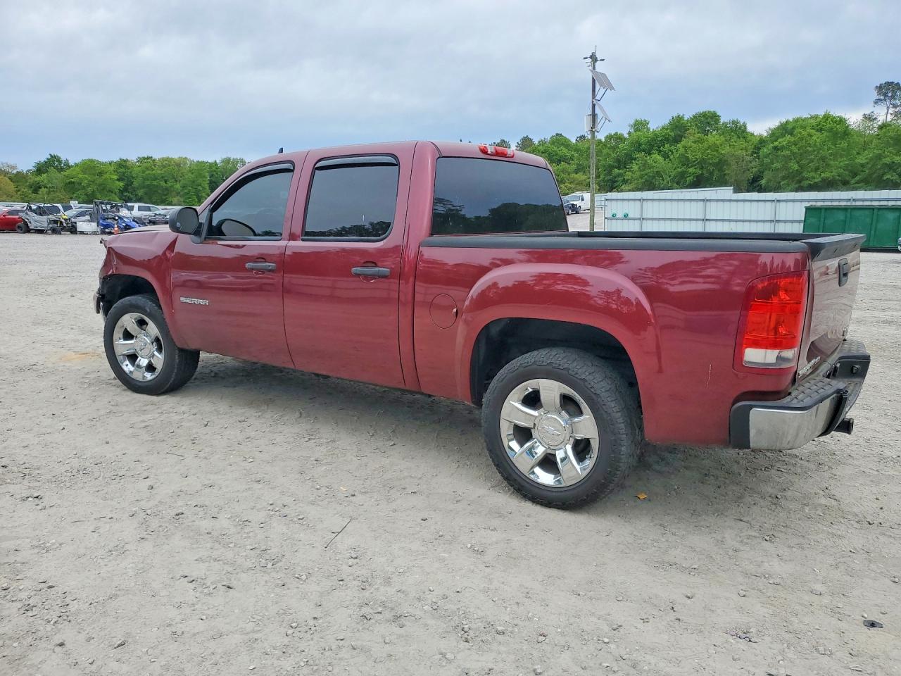 2013 Gmc Sierra C1500 Sle Red vin: 3GTP1VE03DG187477