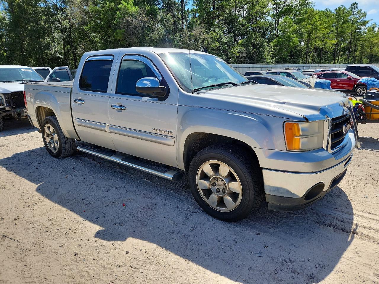 2011 Gmc Sierra C1500 Sle Silver vin: 3GTP1VE04BG143436