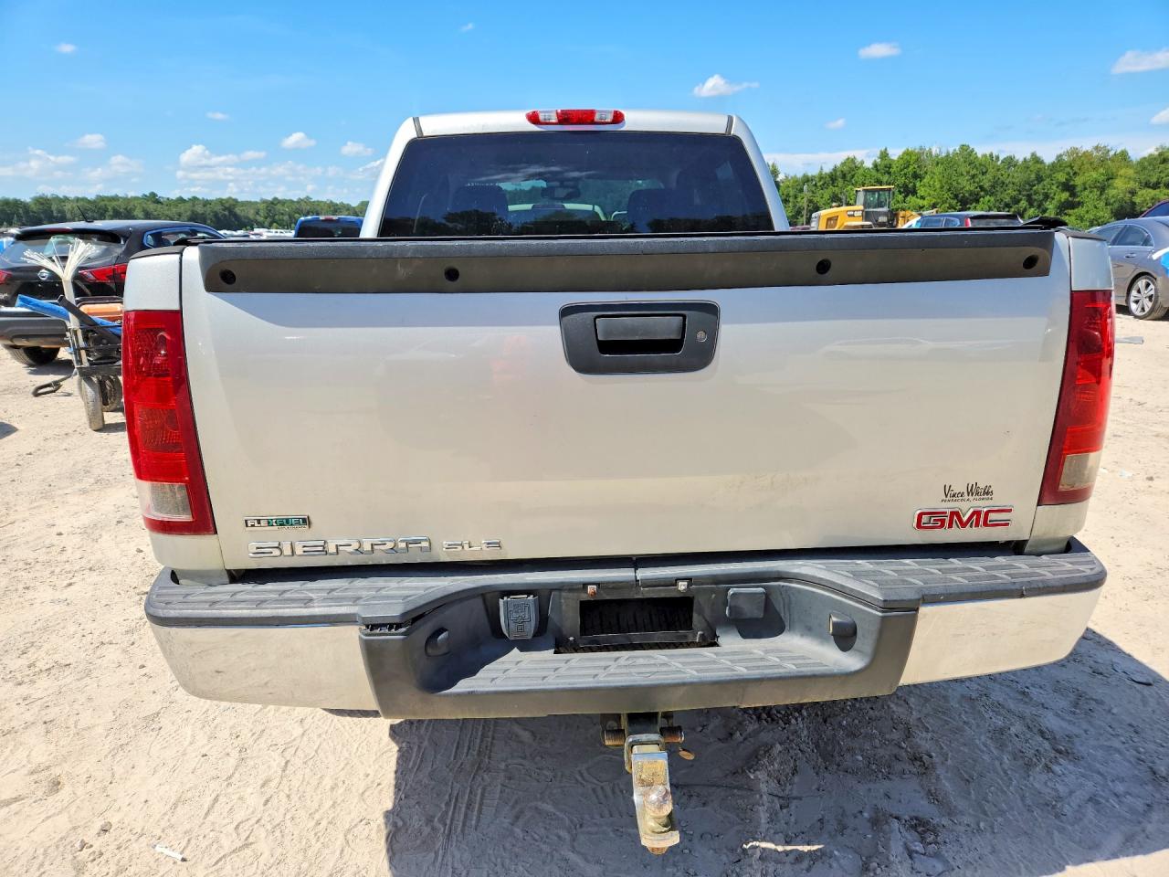 2011 Gmc Sierra C1500 Sle Silver vin: 3GTP1VE04BG143436