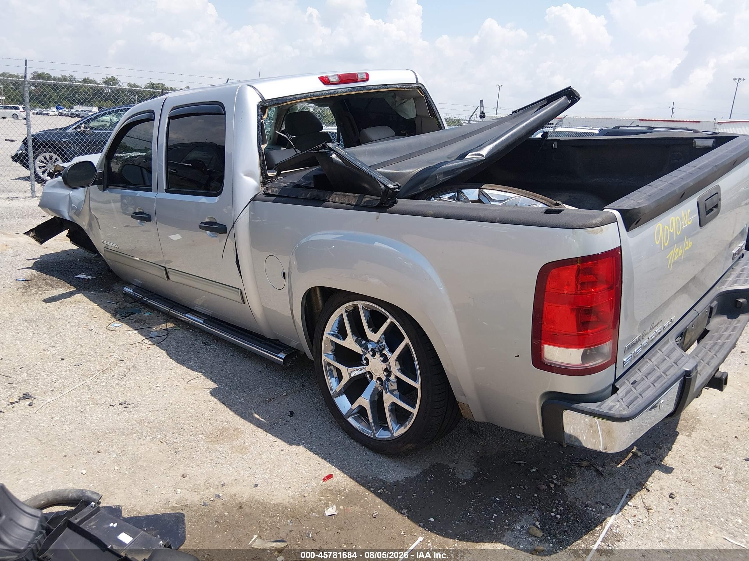 2011 Gmc Sierra 1500 Sle Silver vin: 3GTP1VE04BG308160
