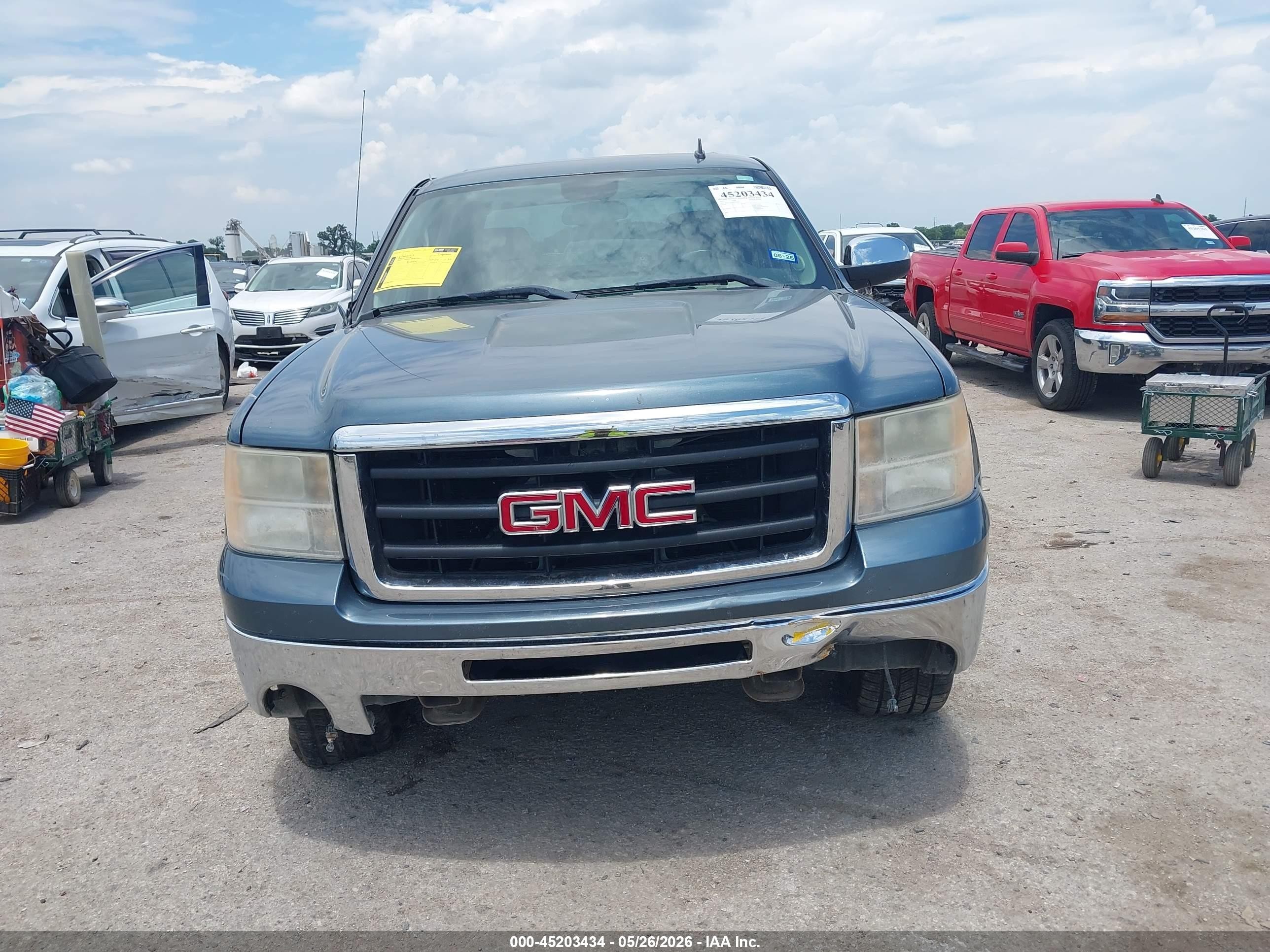 2011 Gmc Sierra 1500 Sle Blue vin: 3GTP1VE04BG376605