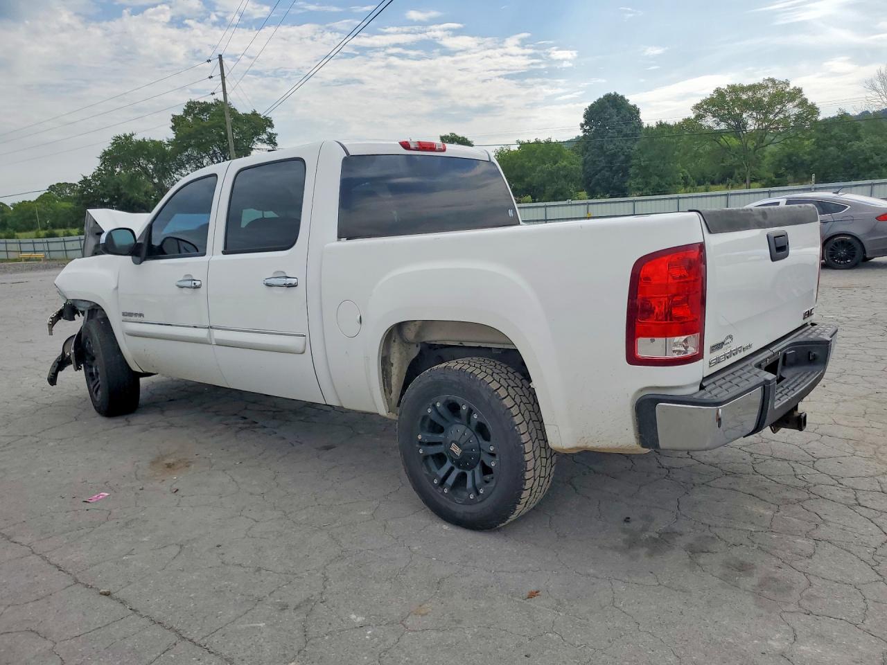 2011 Gmc Sierra C1500 Sle White vin: 3GTP1VE04BG387572