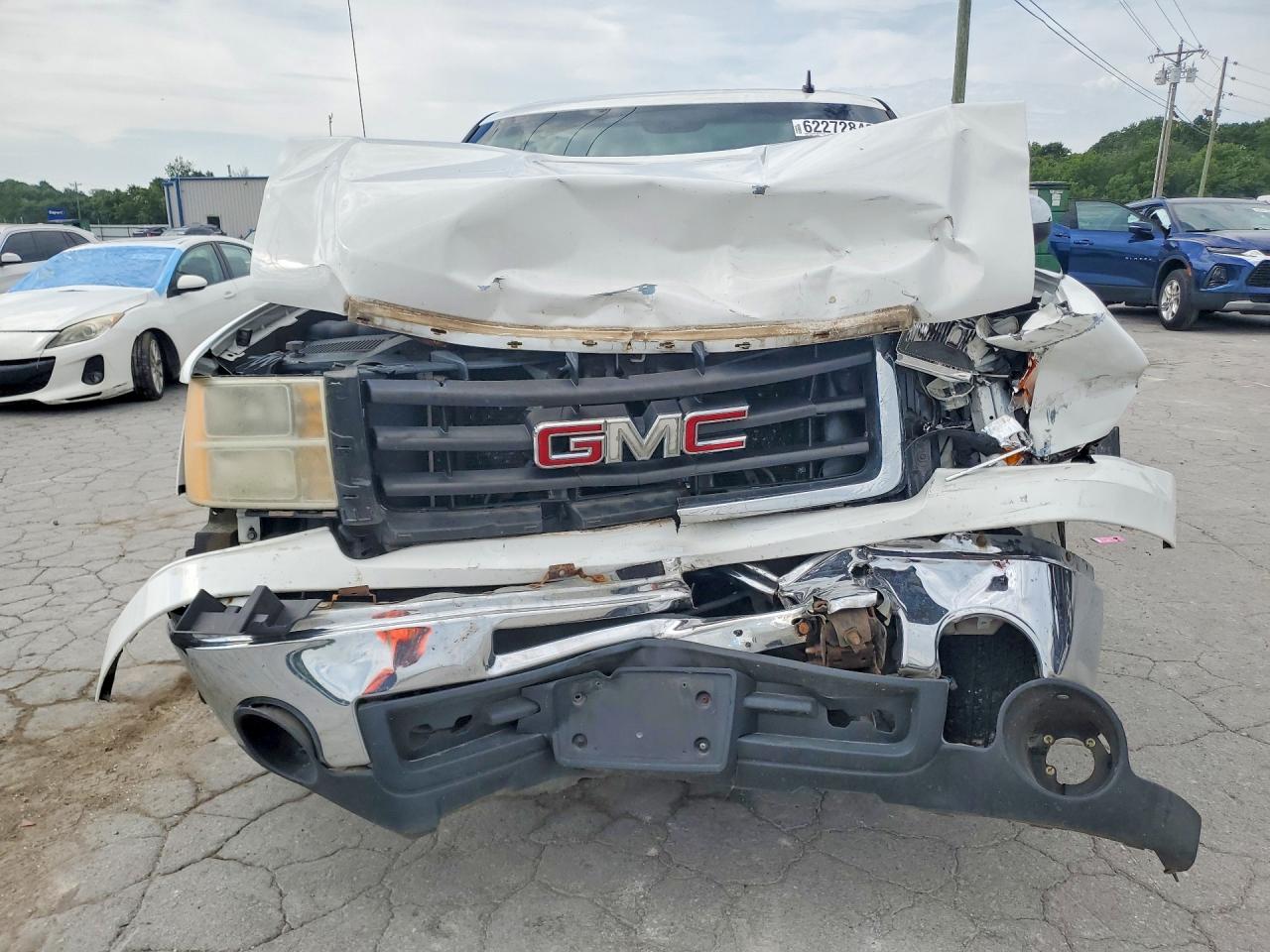 2011 Gmc Sierra C1500 Sle White vin: 3GTP1VE04BG387572
