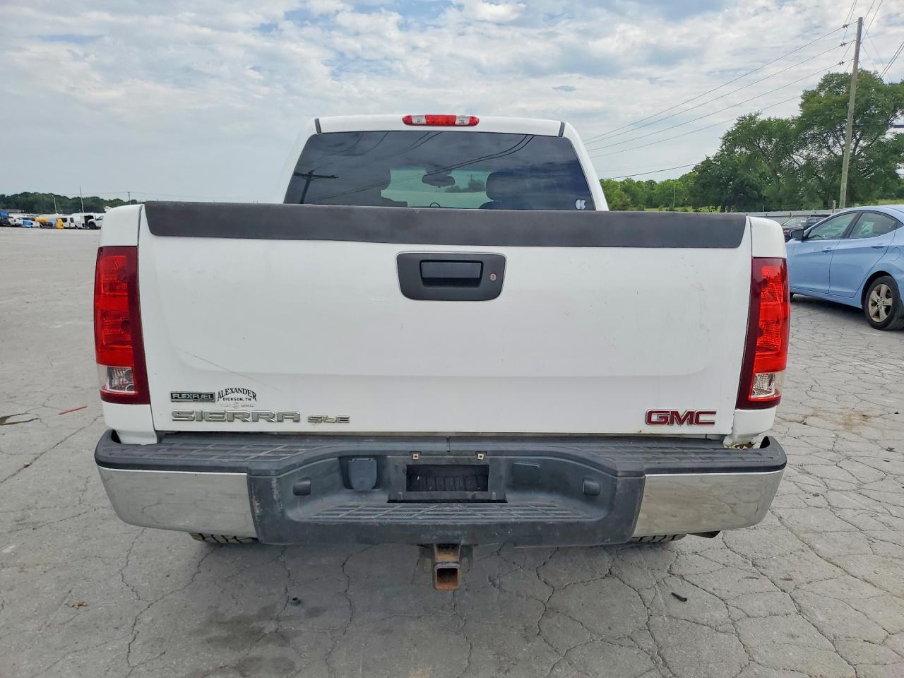 2011 Gmc Sierra C1500 Sle White vin: 3GTP1VE04BG387572