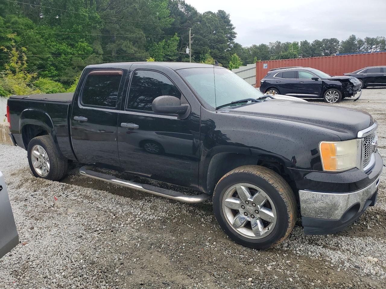 2012 Gmc Sierra C1500 Sle Black vin: 3GTP1VE04CG151912