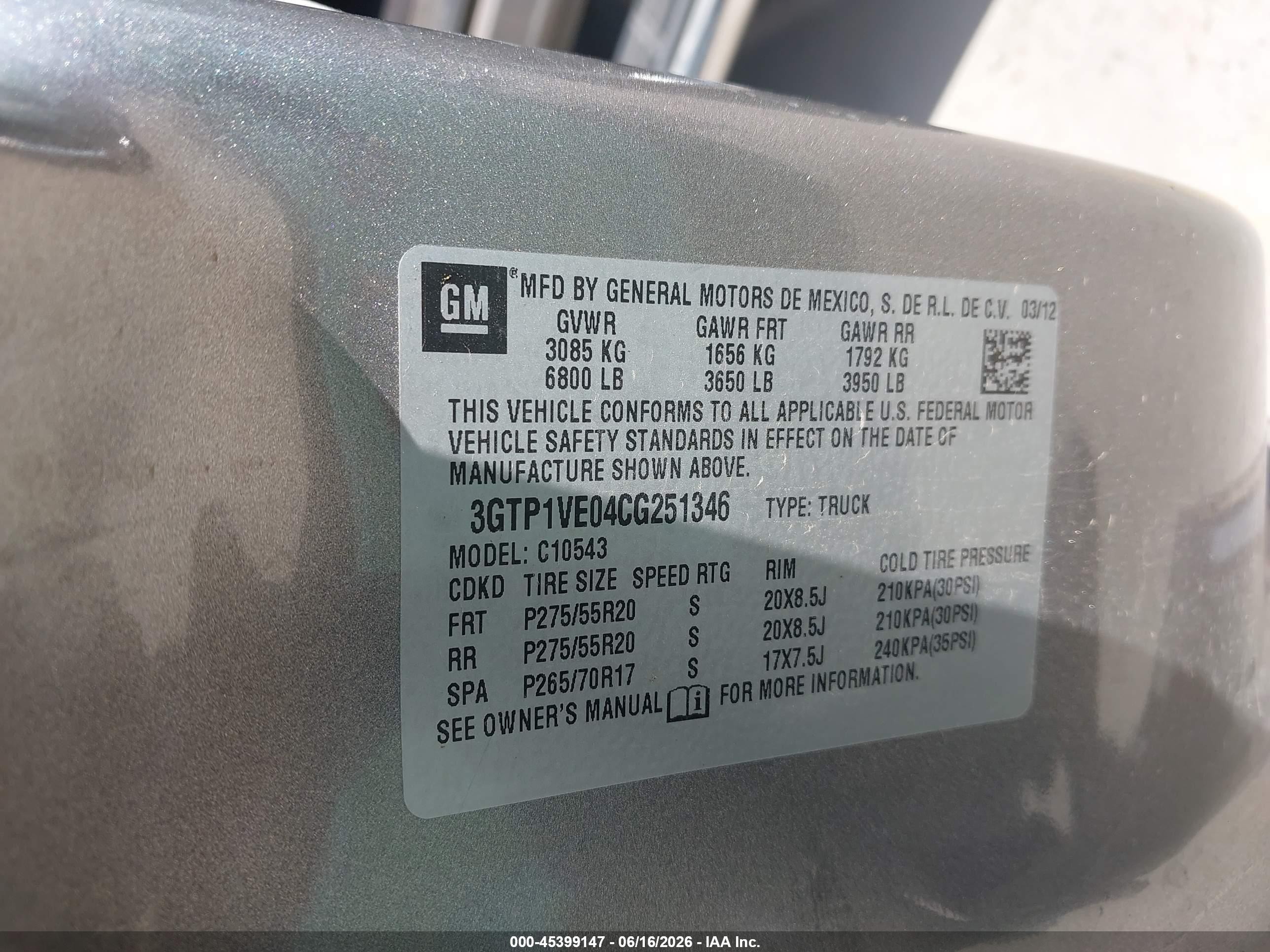2012 Gmc Sierra 1500 Sle Gray vin: 3GTP1VE04CG251346