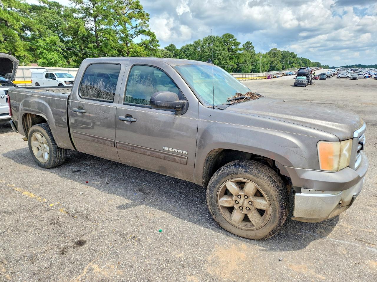 2012 Gmc Sierra C1500 Sle Gray vin: 3GTP1VE04CG278644