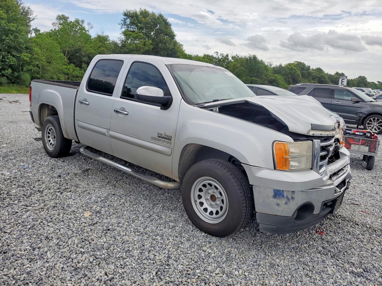 2013 Gmc Sierra C1500 Sle Silver vin: 3GTP1VE04DG104025