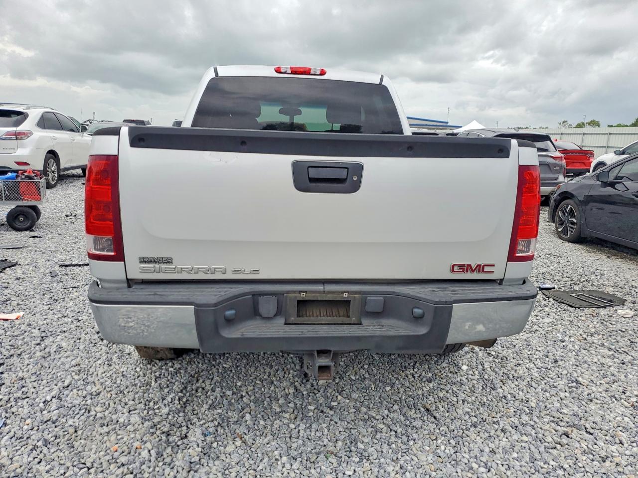 2013 Gmc Sierra C1500 Sle Silver vin: 3GTP1VE04DG104025