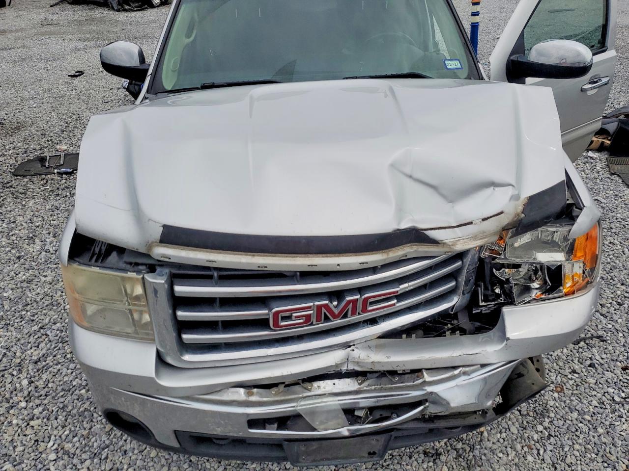 2013 Gmc Sierra C1500 Sle Silver vin: 3GTP1VE04DG104025