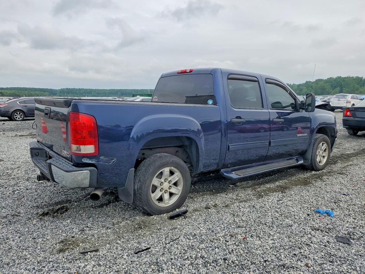 2011 Gmc Sierra C1500 Sle Синий vin: 3GTP1VE05BG178034