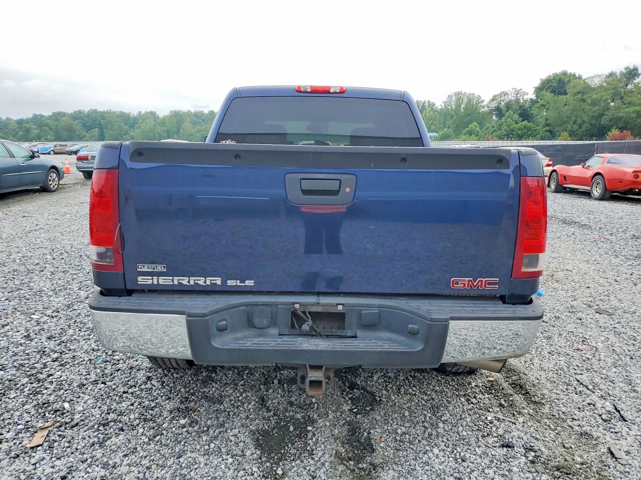 2011 Gmc Sierra C1500 Sle Синий vin: 3GTP1VE05BG178034