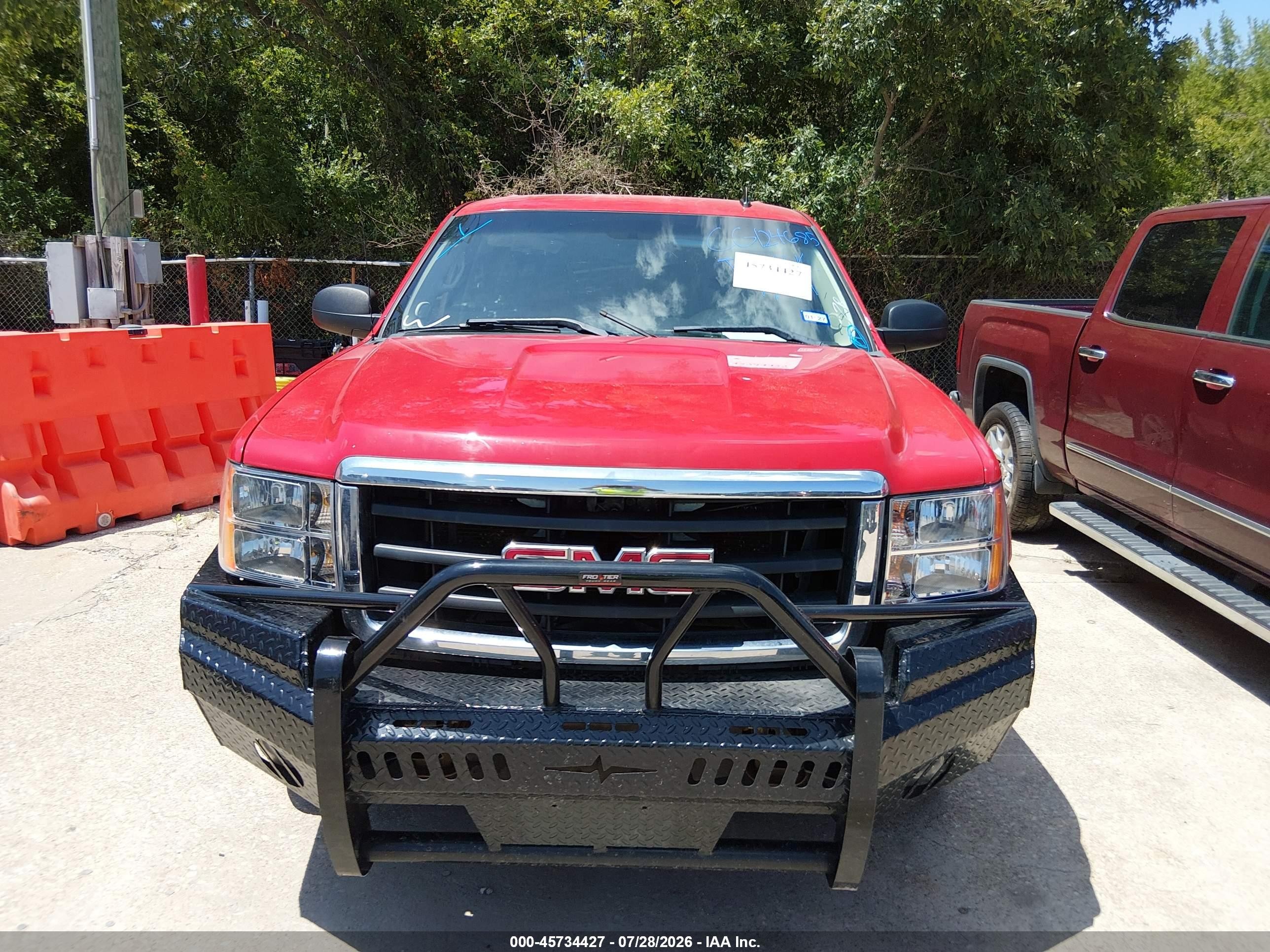 2012 Gmc Sierra 1500 Sle Red vin: 3GTP1VE05CG124685