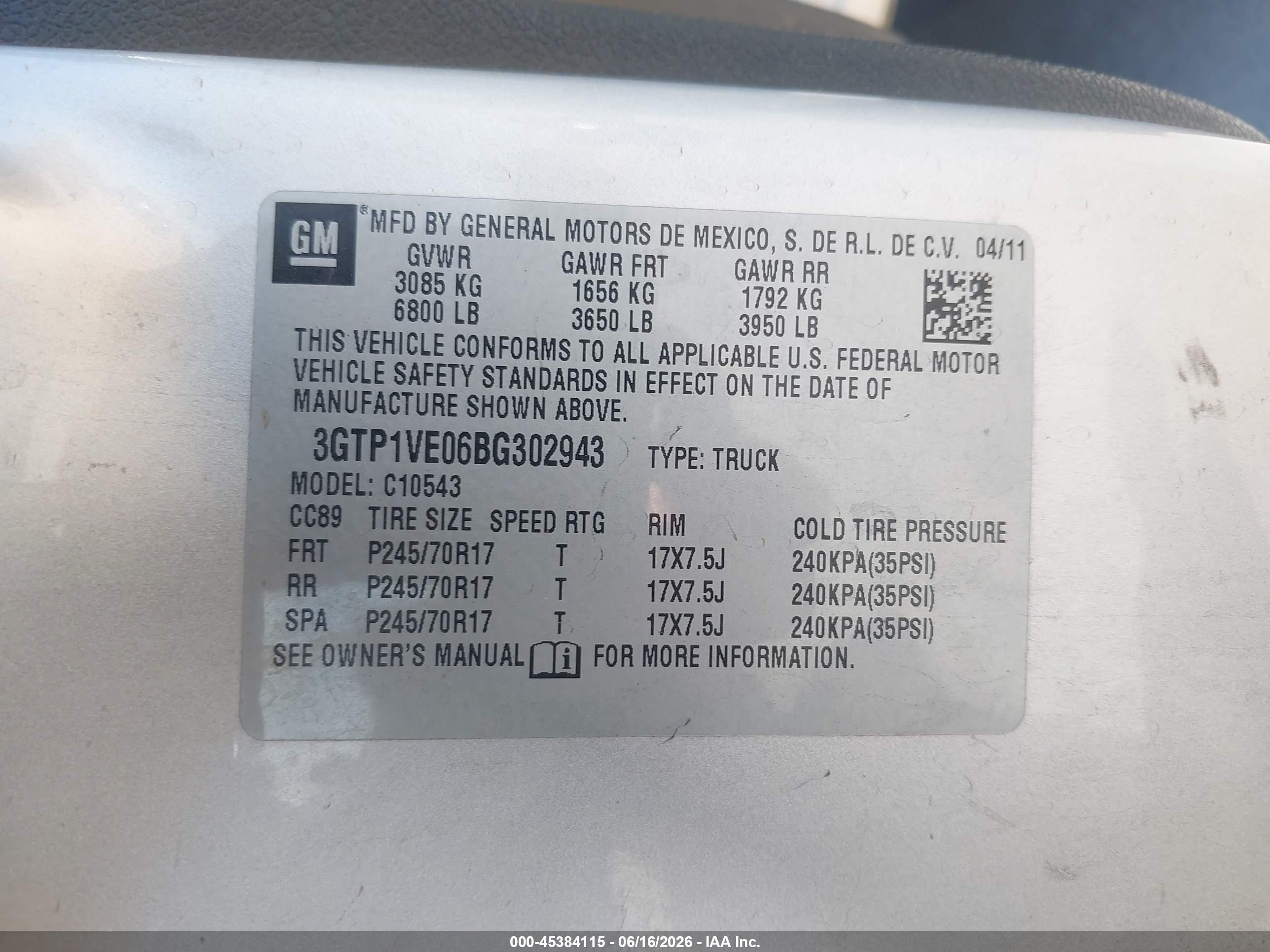 2011 Gmc Sierra 1500 Sle Silver vin: 3GTP1VE06BG302943