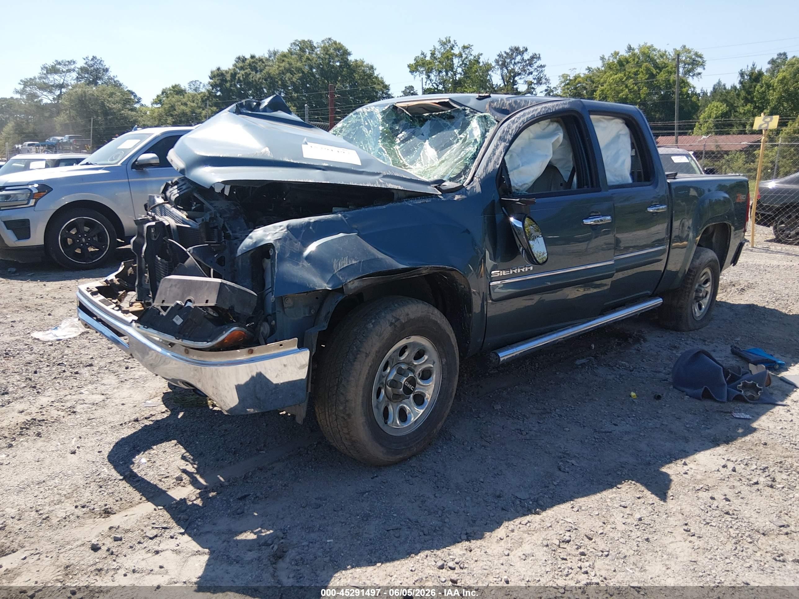 2012 Gmc Sierra 1500 Sle Gray vin: 3GTP1VE06CG111220