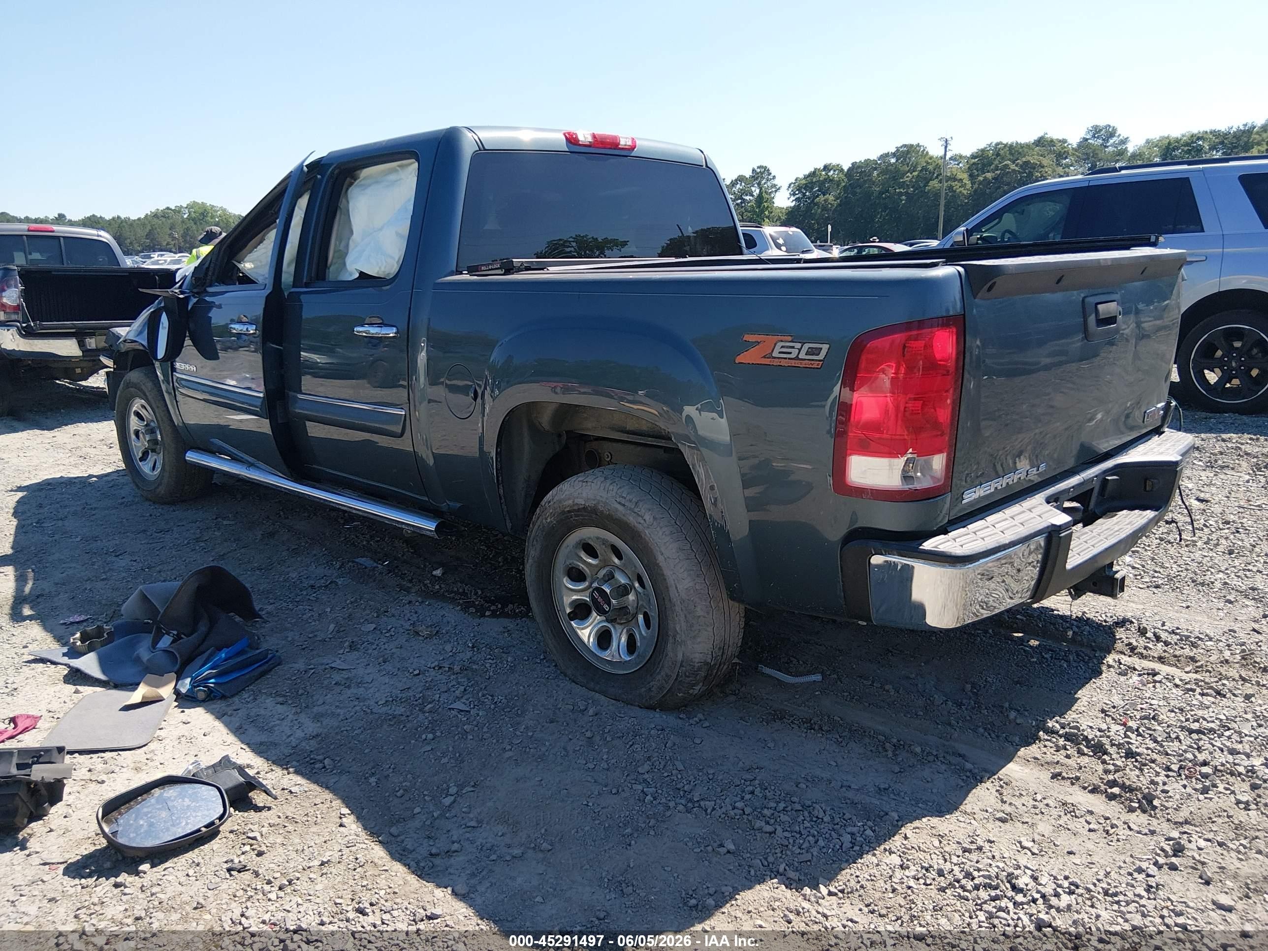 2012 Gmc Sierra 1500 Sle Gray vin: 3GTP1VE06CG111220