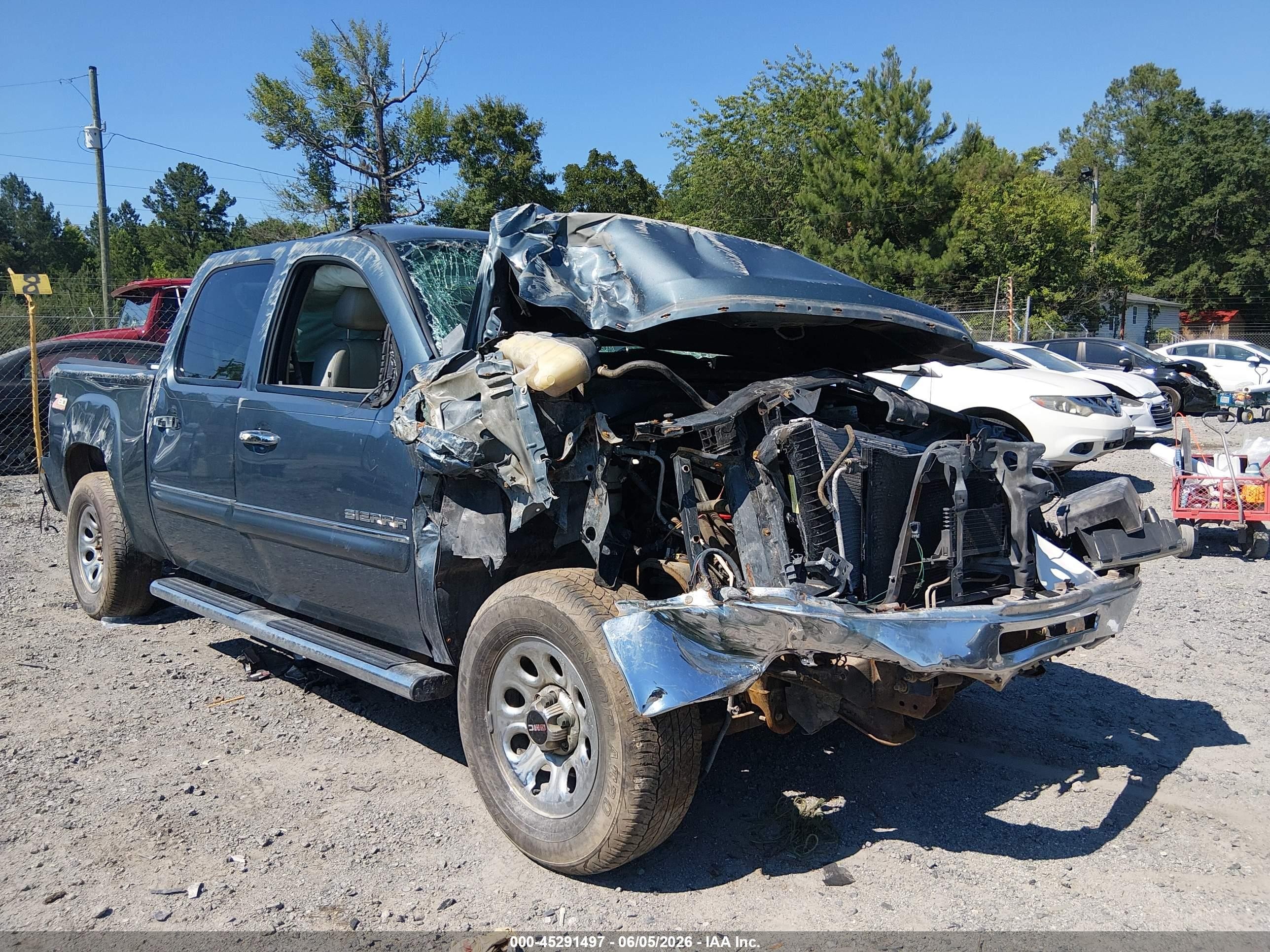 2012 Gmc Sierra 1500 Sle Gray vin: 3GTP1VE06CG111220