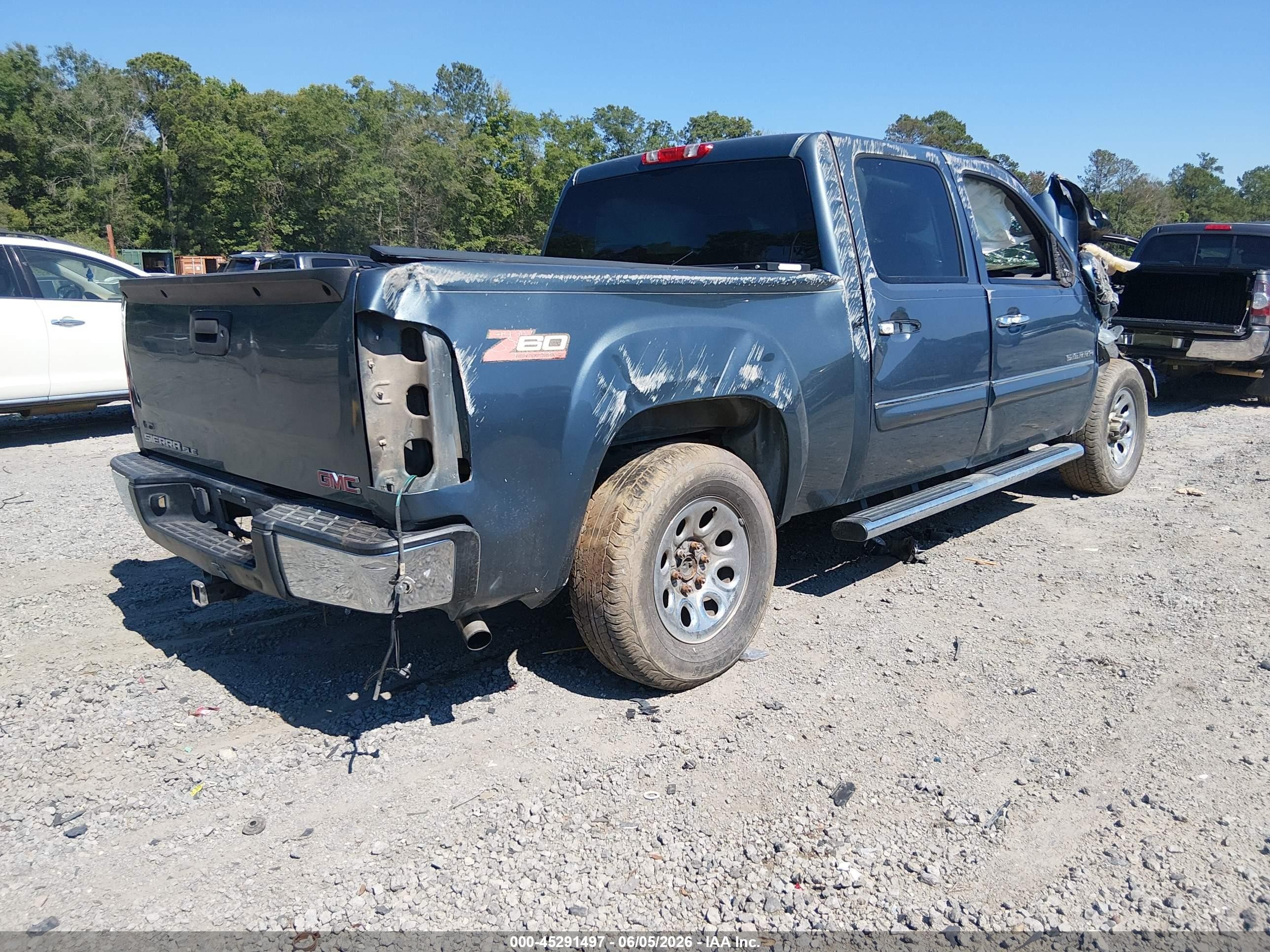 2012 Gmc Sierra 1500 Sle Gray vin: 3GTP1VE06CG111220