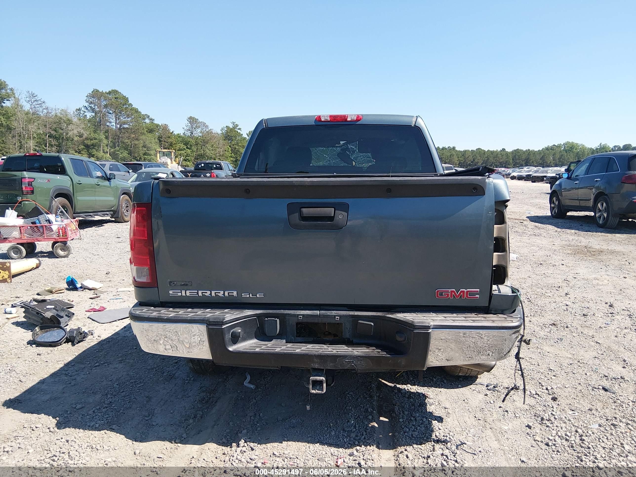 2012 Gmc Sierra 1500 Sle Gray vin: 3GTP1VE06CG111220