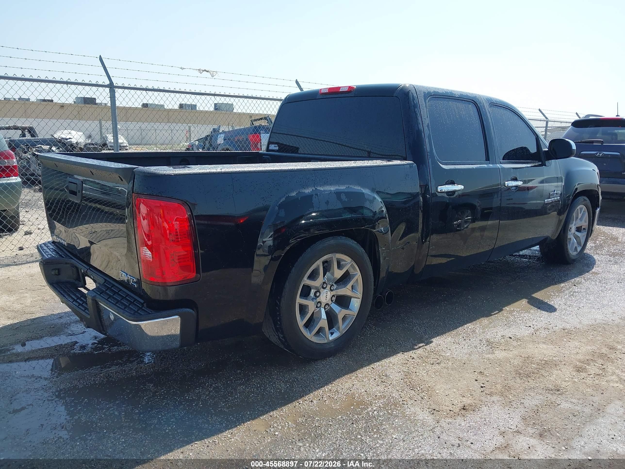 2012 Gmc Sierra 1500 Sle Черный vin: 3GTP1VE06CG244897