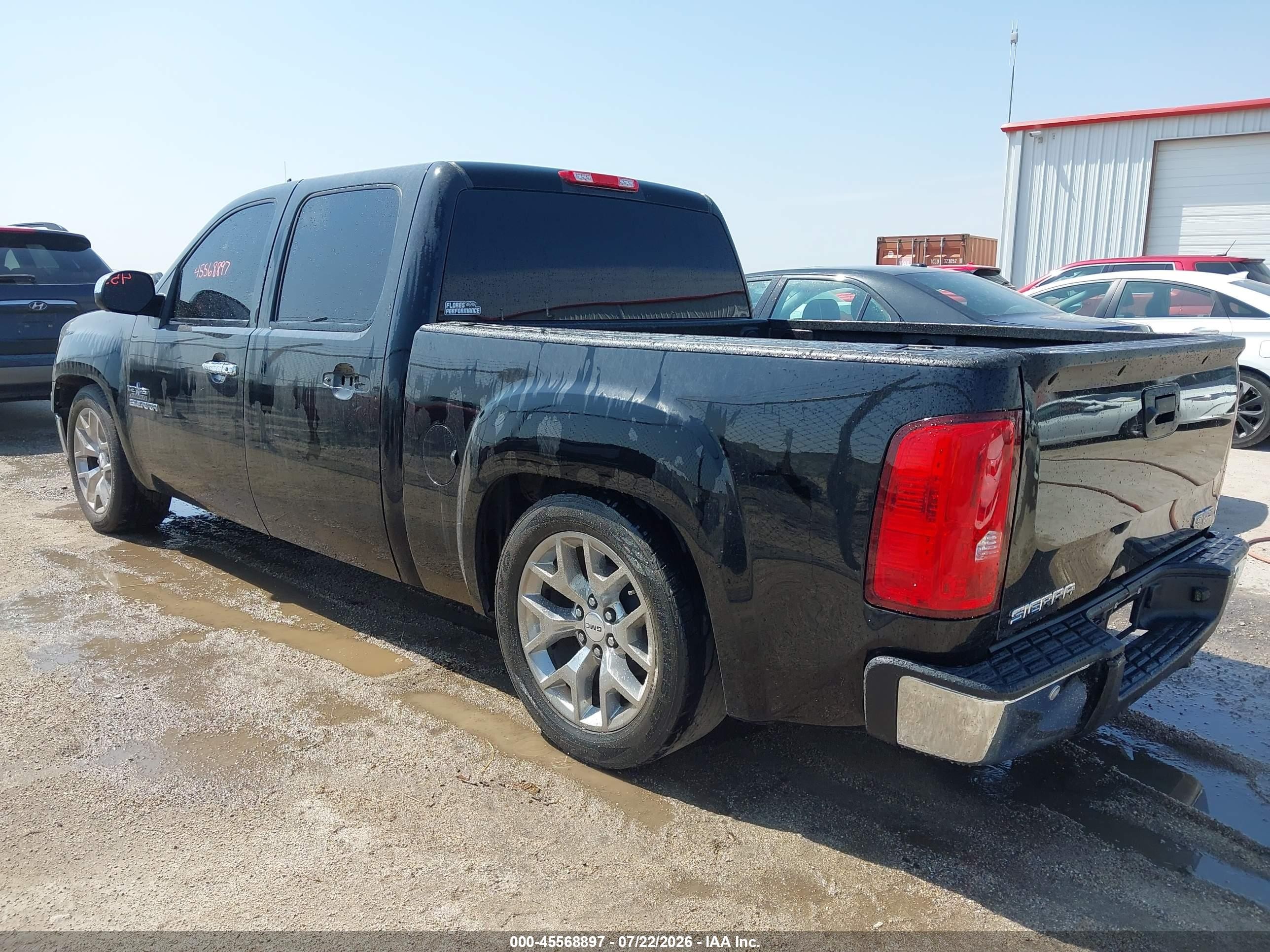 2012 Gmc Sierra 1500 Sle Черный vin: 3GTP1VE06CG244897