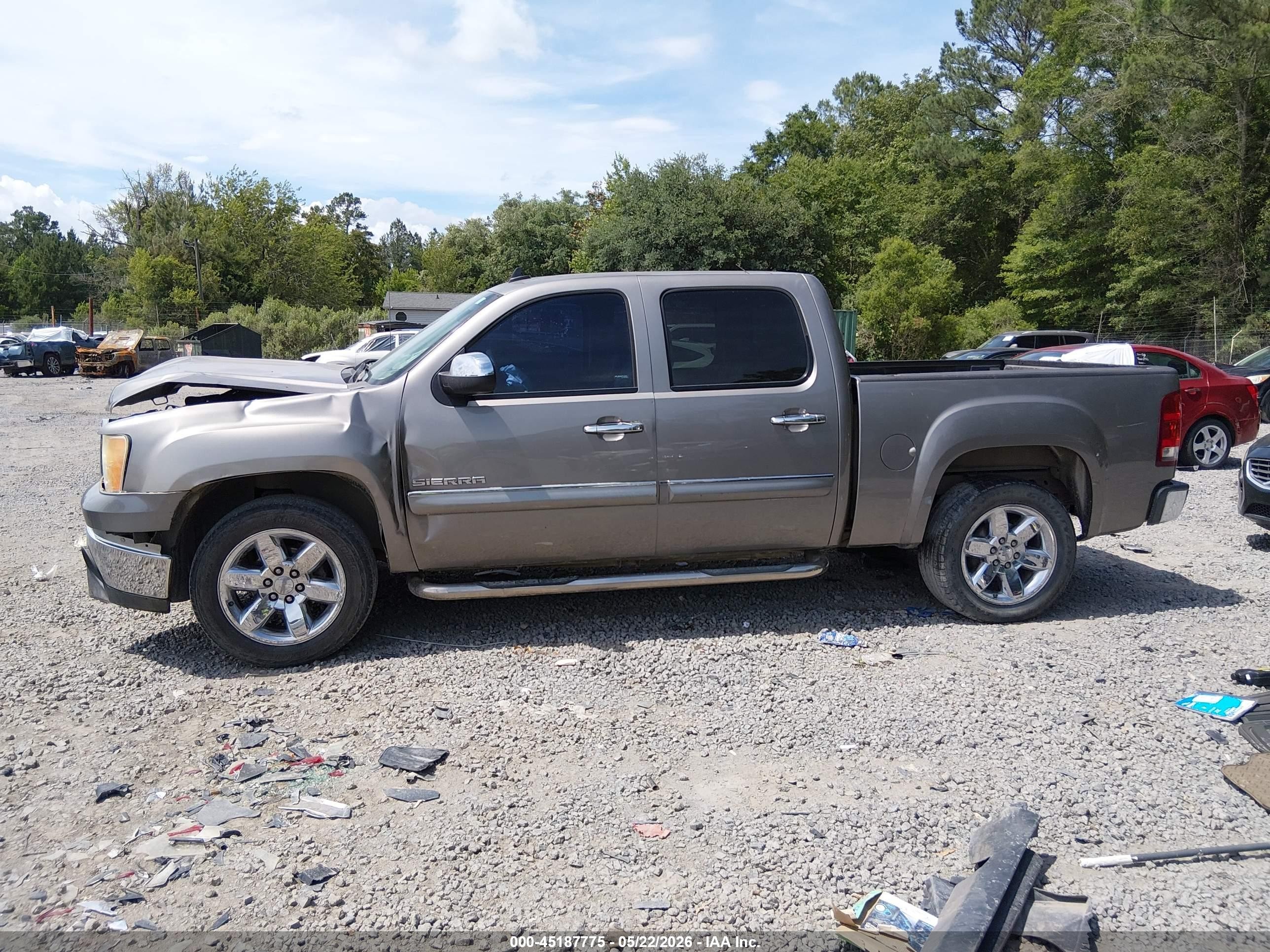 2013 Gmc Sierra 1500 Sle Beige vin: 3GTP1VE06DG137799