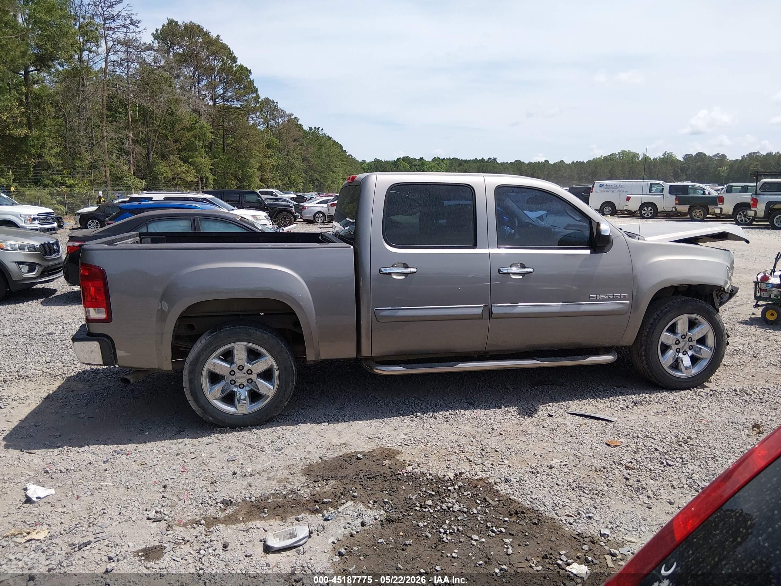 2013 Gmc Sierra 1500 Sle Beige vin: 3GTP1VE06DG137799