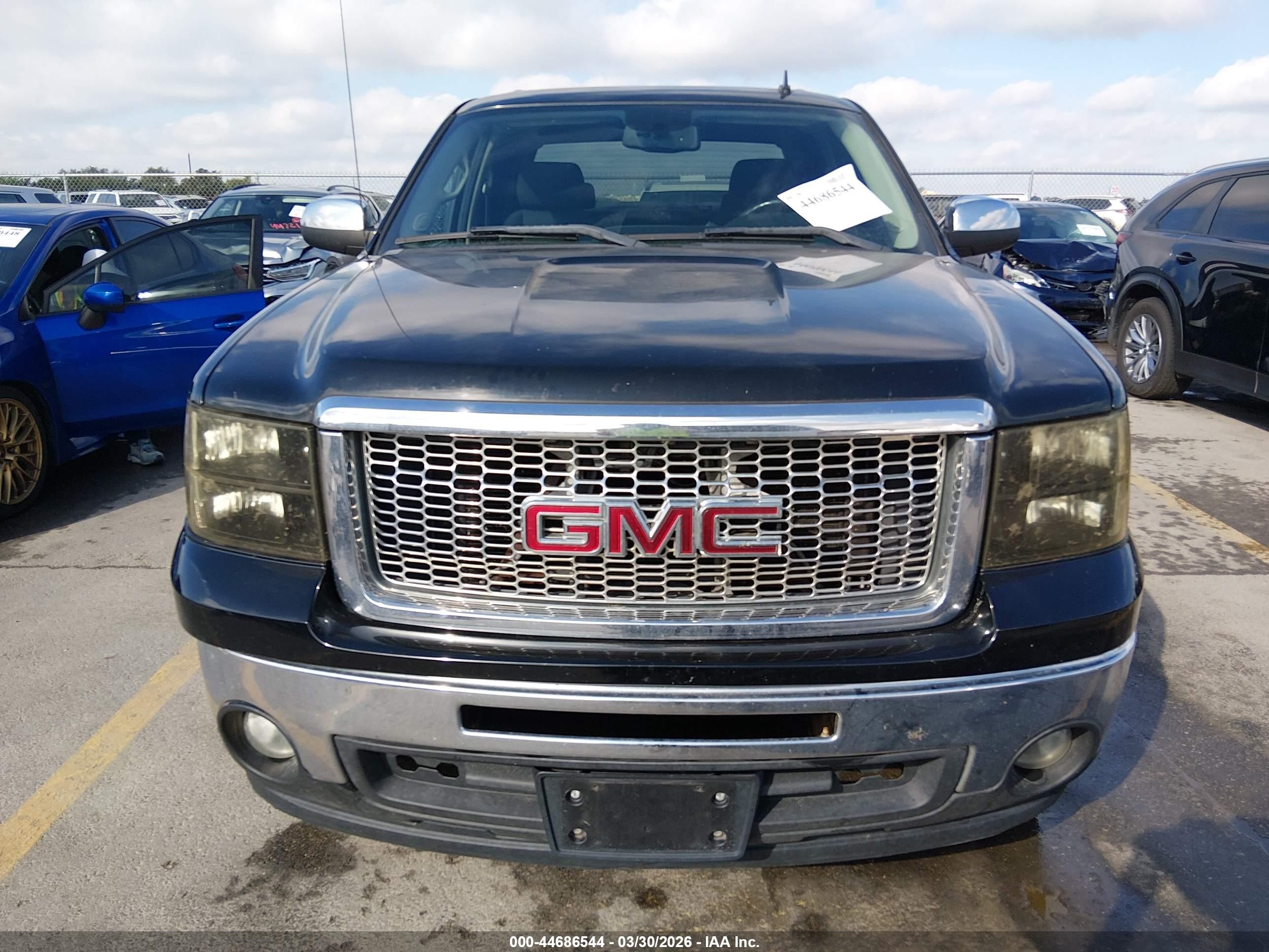 2011 Gmc Sierra 1500 Sle Black vin: 3GTP1VE07BG112407