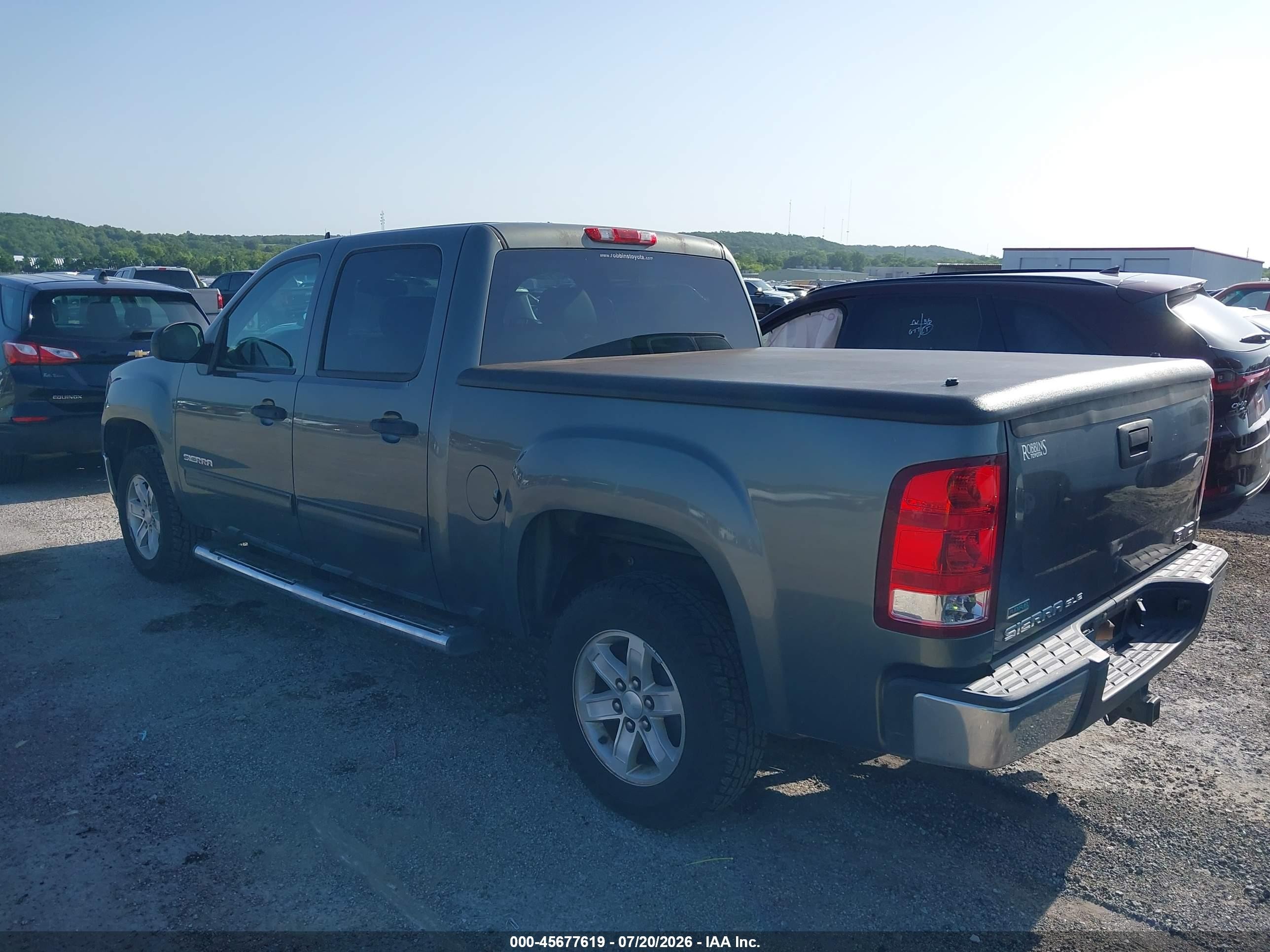 2011 Gmc Sierra 1500 Sle Gray vin: 3GTP1VE07BG122578