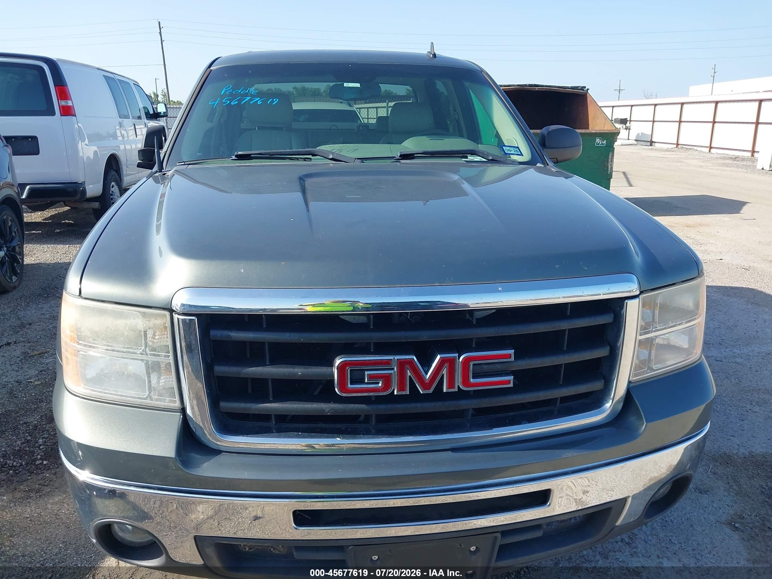 2011 Gmc Sierra 1500 Sle Gray vin: 3GTP1VE07BG122578