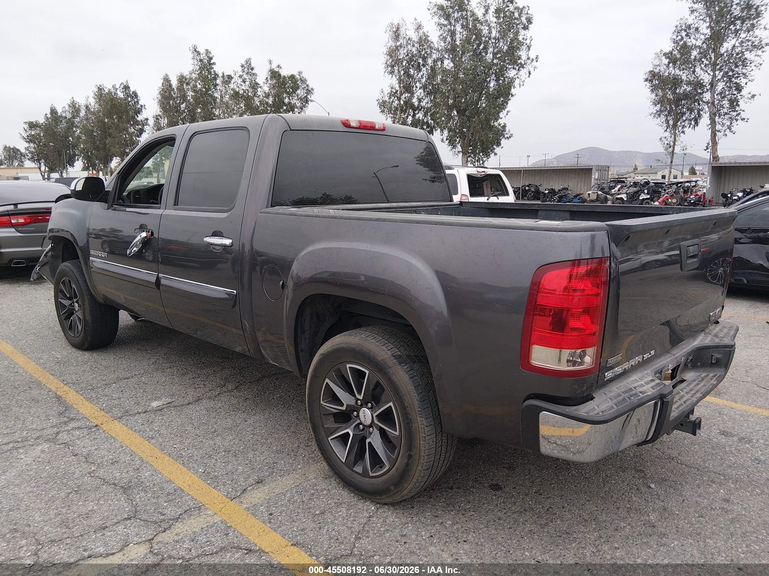 2011 Gmc Sierra 1500 Sle Gray vin: 3GTP1VE07BG167097