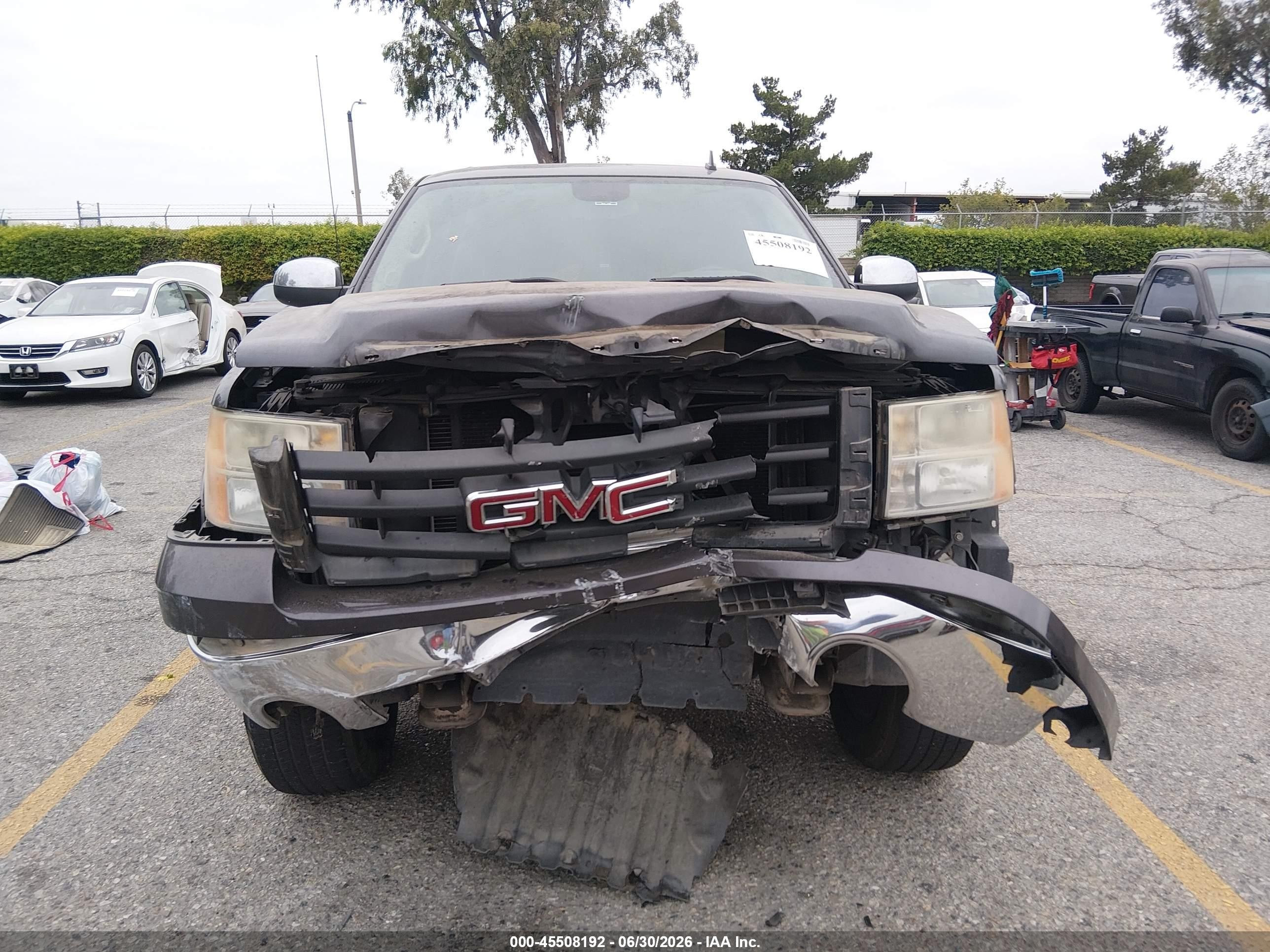 2011 Gmc Sierra 1500 Sle Gray vin: 3GTP1VE07BG167097