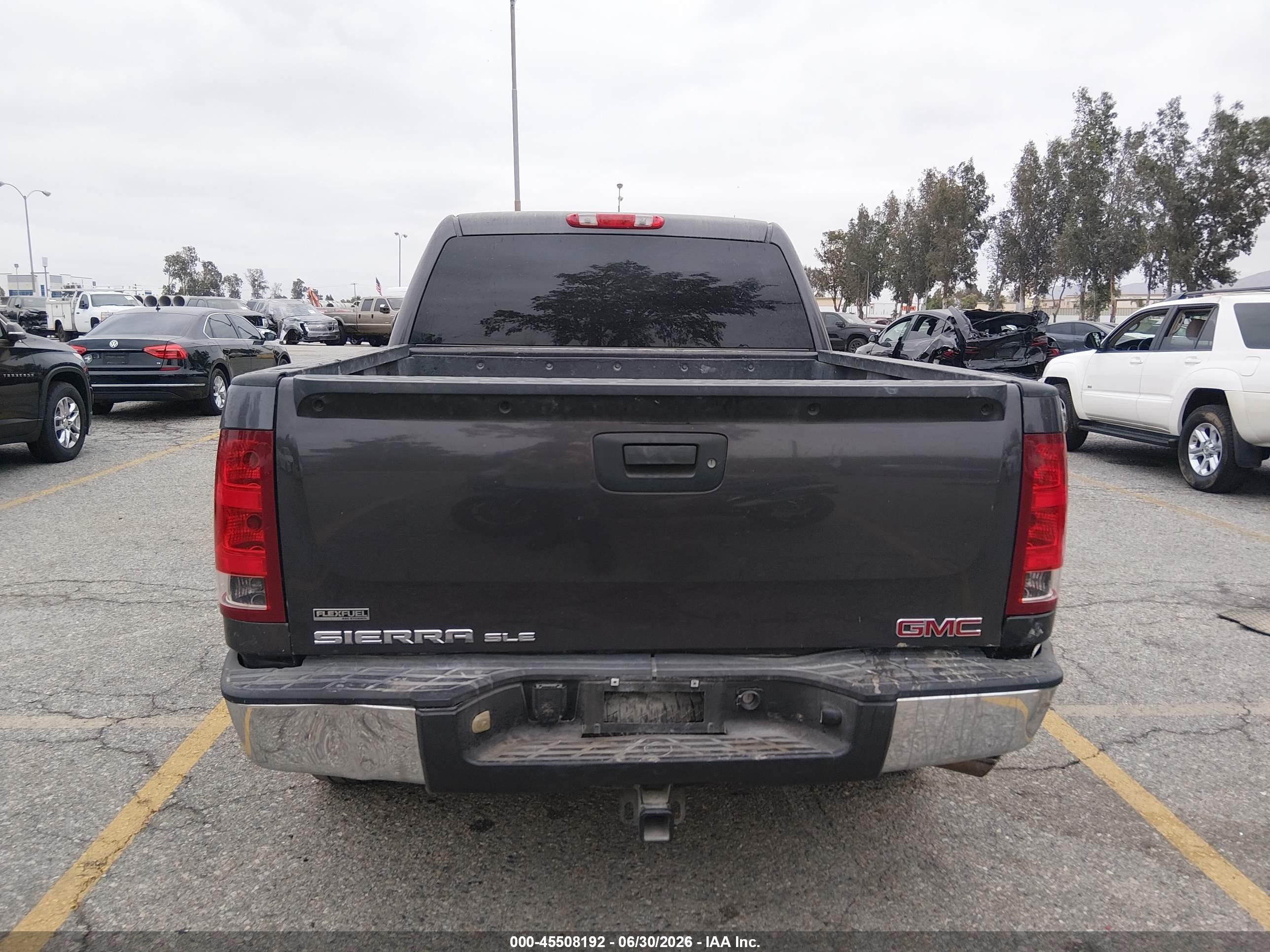 2011 Gmc Sierra 1500 Sle Gray vin: 3GTP1VE07BG167097