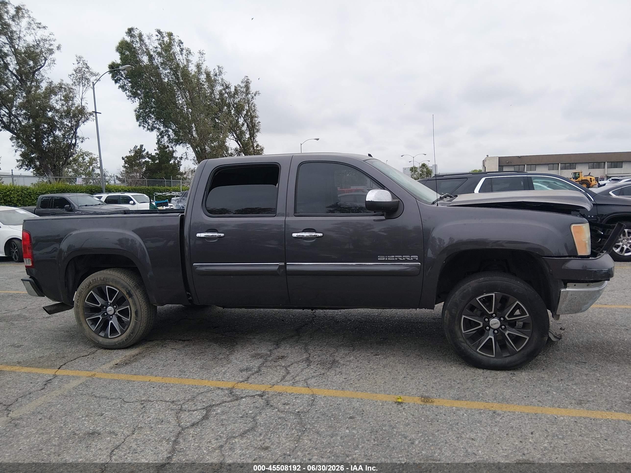 2011 Gmc Sierra 1500 Sle Gray vin: 3GTP1VE07BG167097