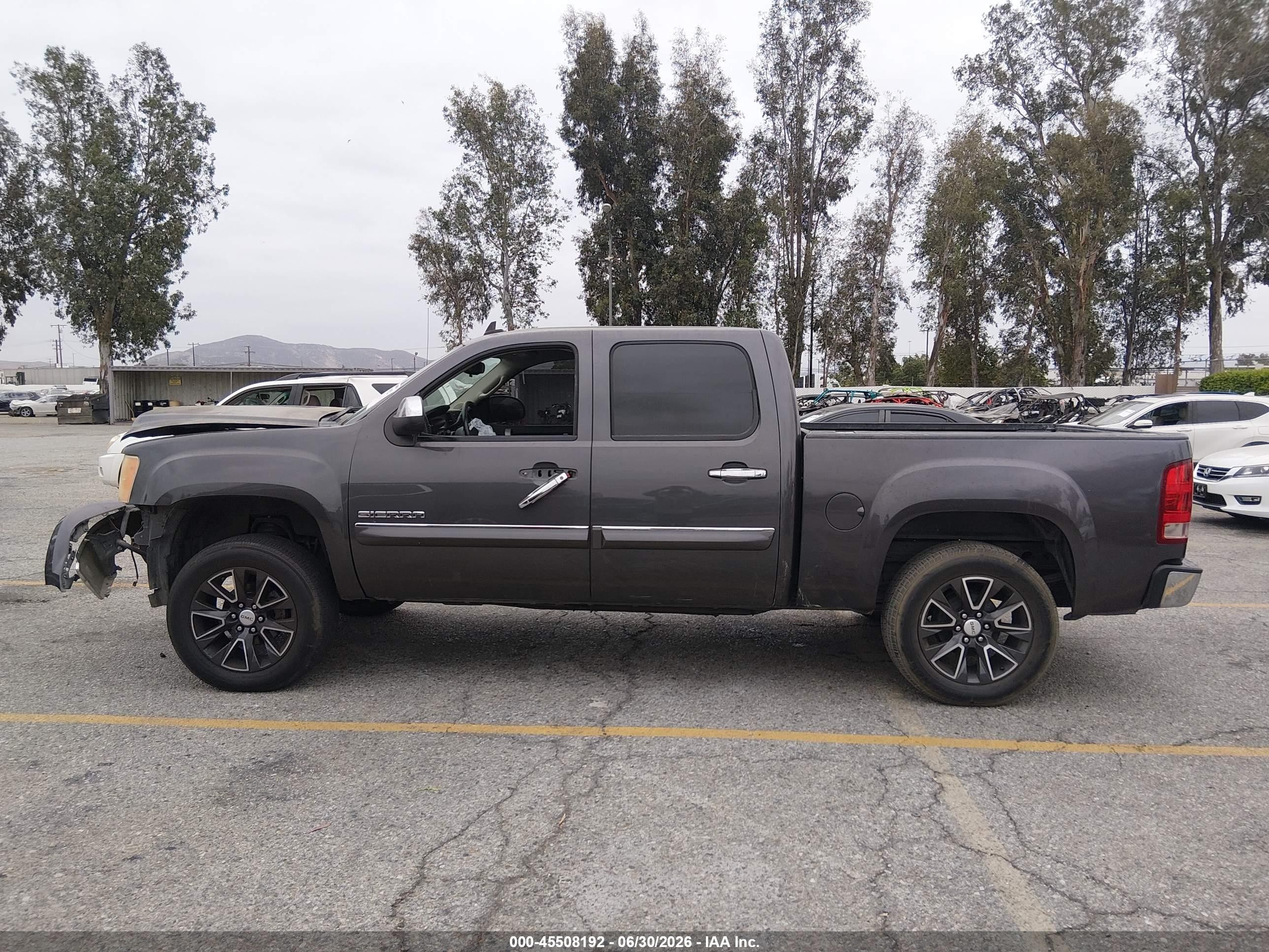 2011 Gmc Sierra 1500 Sle Gray vin: 3GTP1VE07BG167097