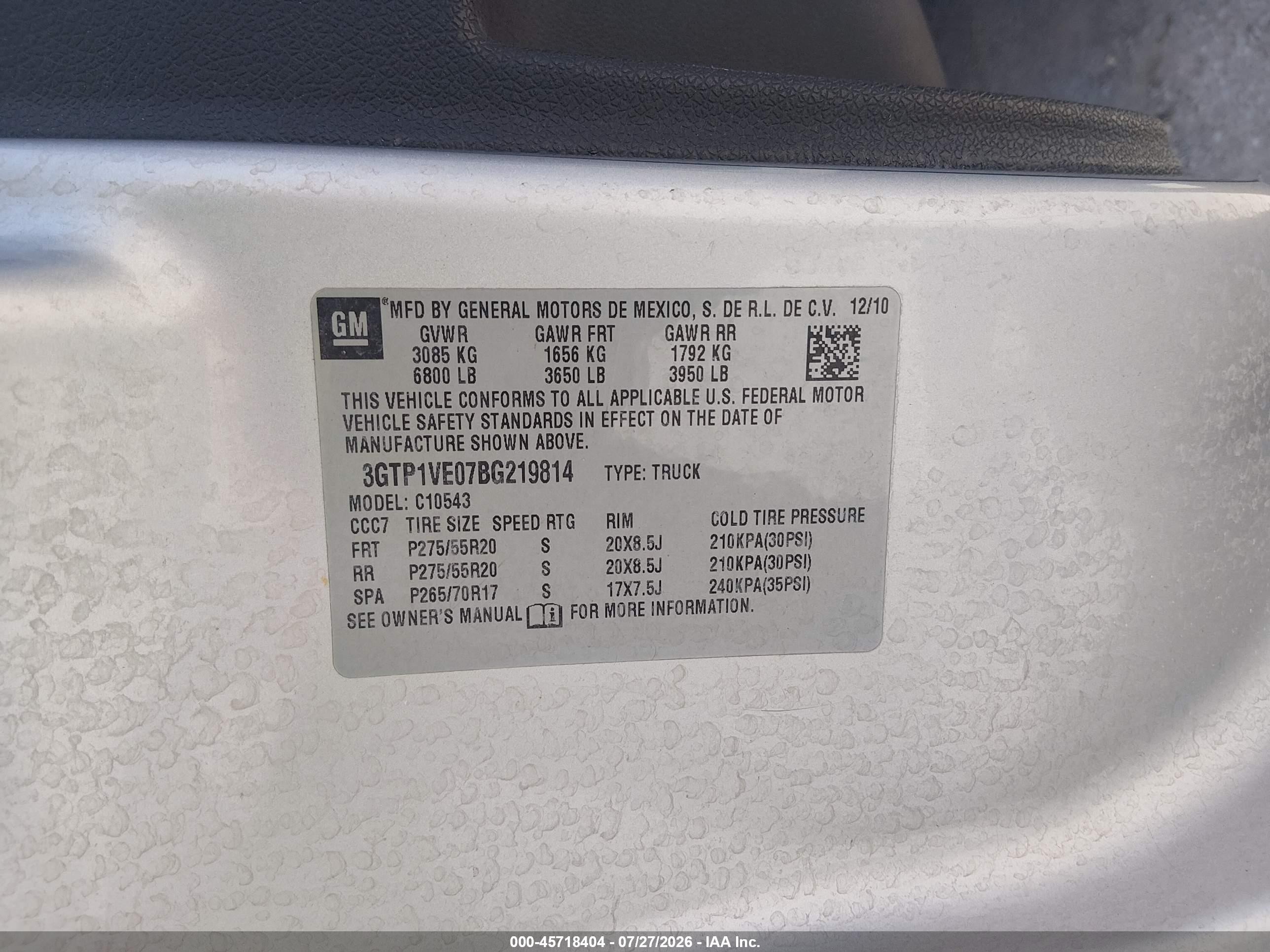 2011 Gmc Sierra 1500 Sle Silver vin: 3GTP1VE07BG219814