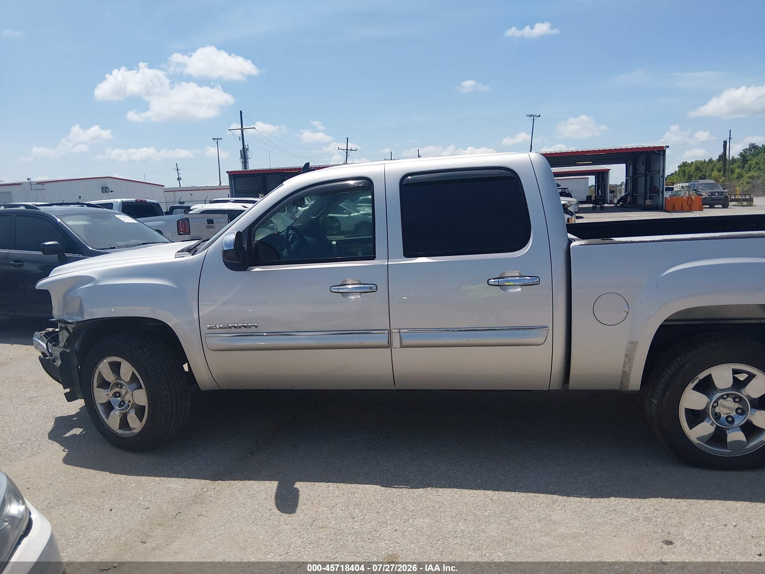 2011 Gmc Sierra 1500 Sle Silver vin: 3GTP1VE07BG219814