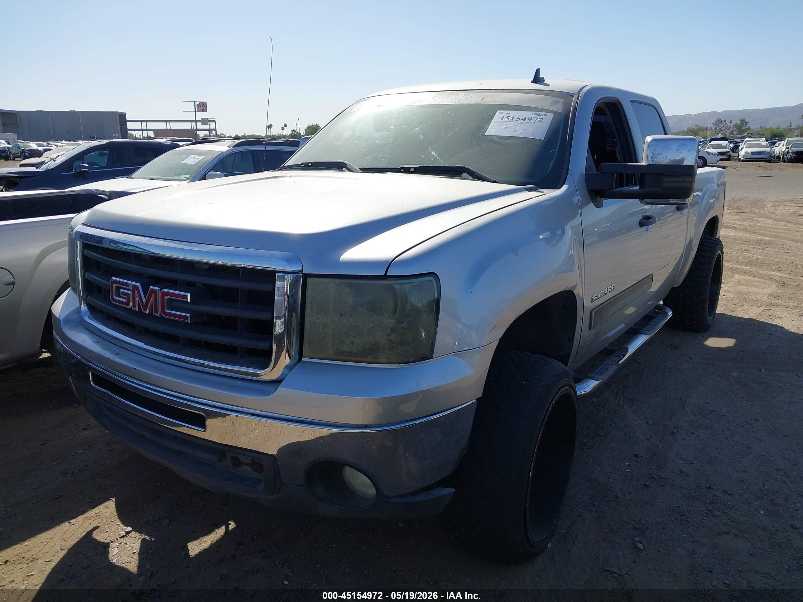 2011 Gmc Sierra 1500 Sle Silver vin: 3GTP1VE07BG367381