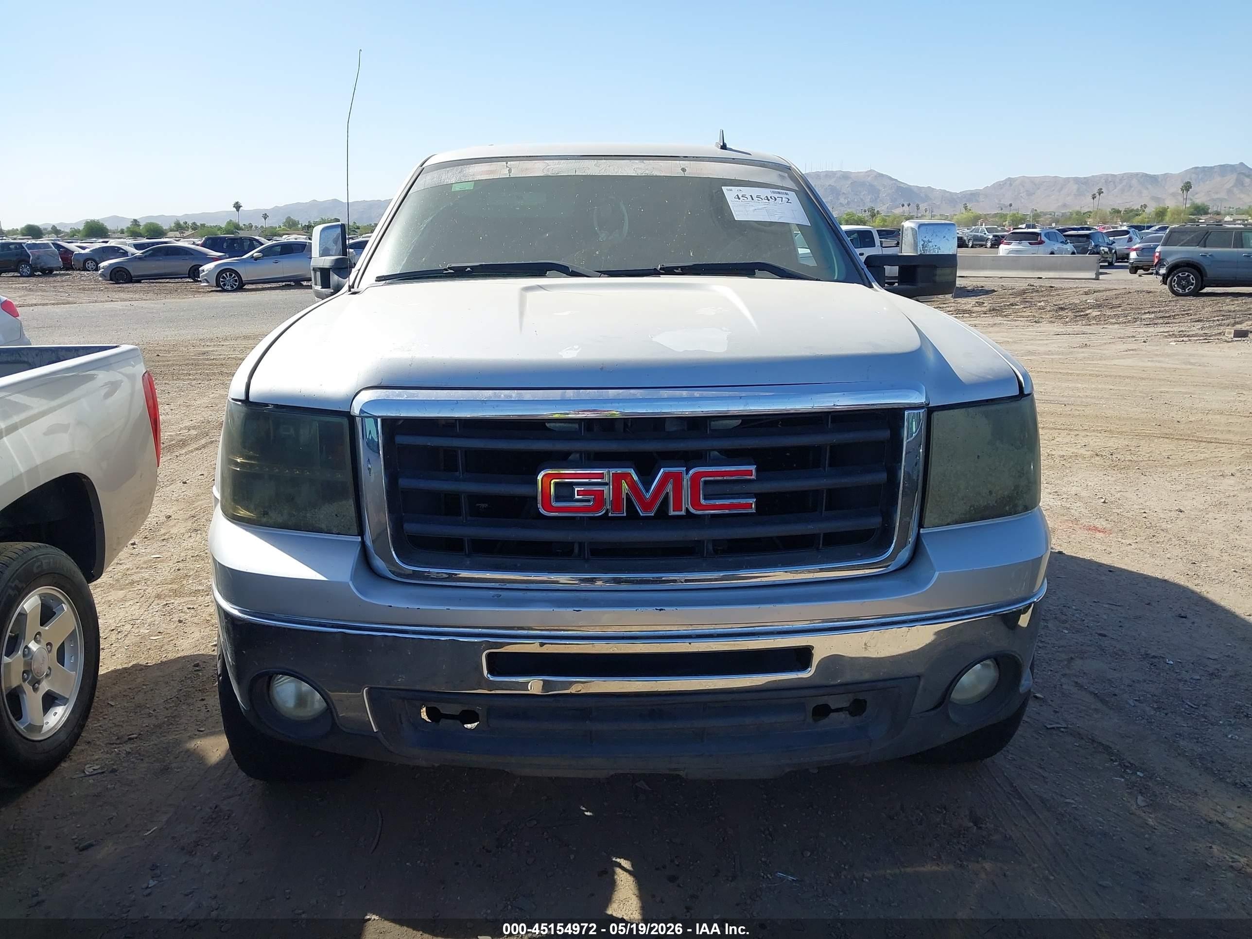 2011 Gmc Sierra 1500 Sle Silver vin: 3GTP1VE07BG367381