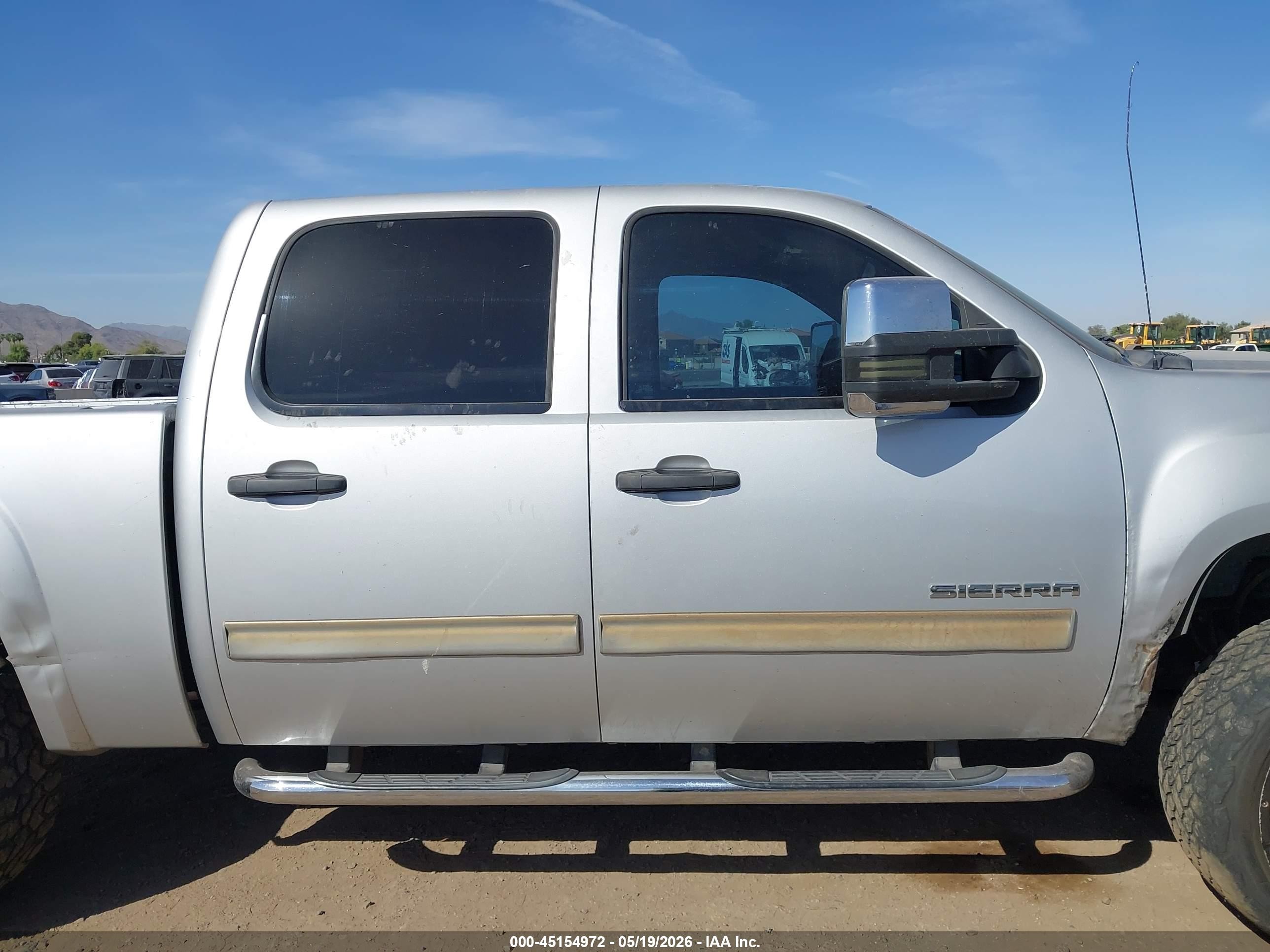 2011 Gmc Sierra 1500 Sle Silver vin: 3GTP1VE07BG367381