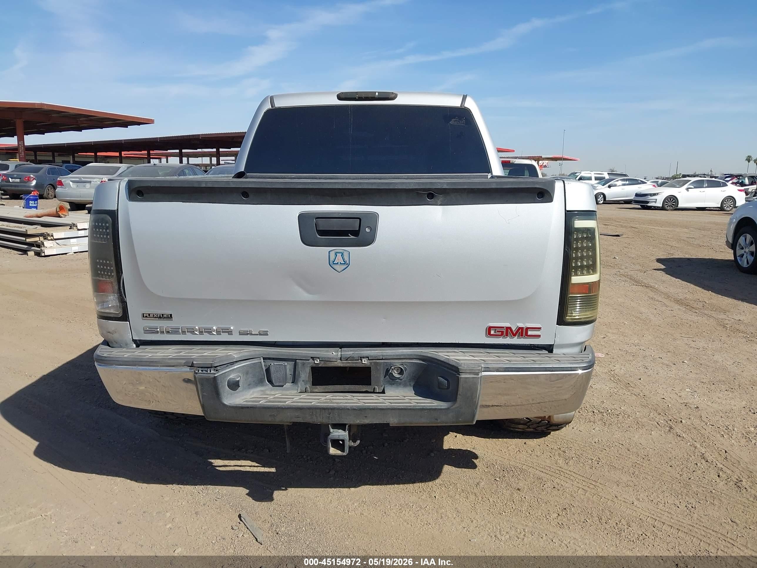 2011 Gmc Sierra 1500 Sle Silver vin: 3GTP1VE07BG367381