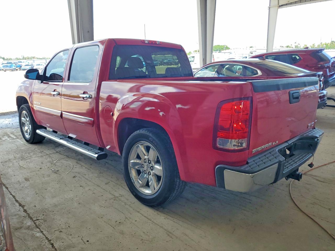 2012 Gmc Sierra C1500 Sle Red vin: 3GTP1VE07CG226294