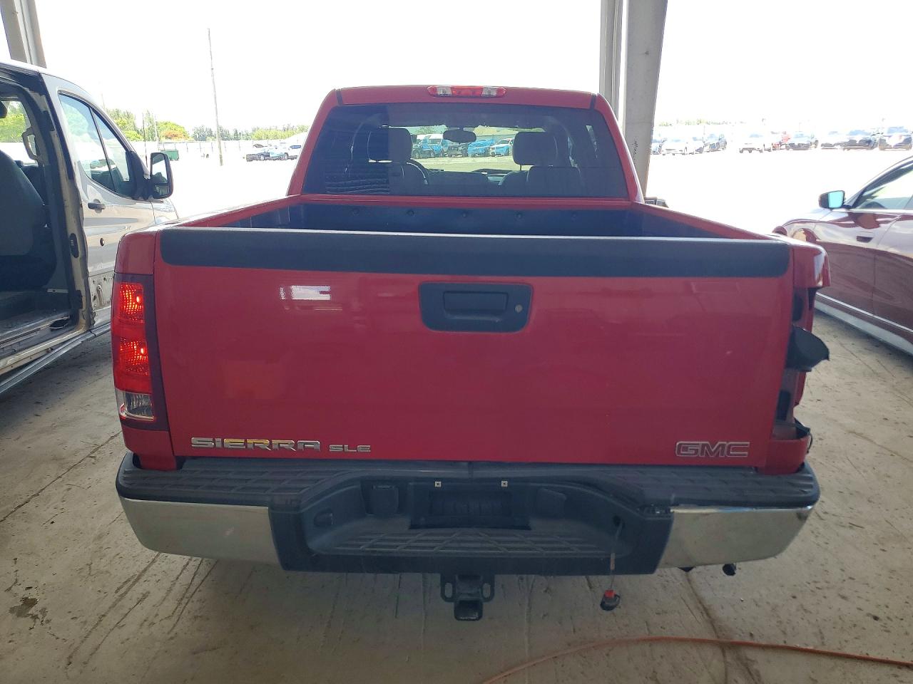 2012 Gmc Sierra C1500 Sle Red vin: 3GTP1VE07CG226294