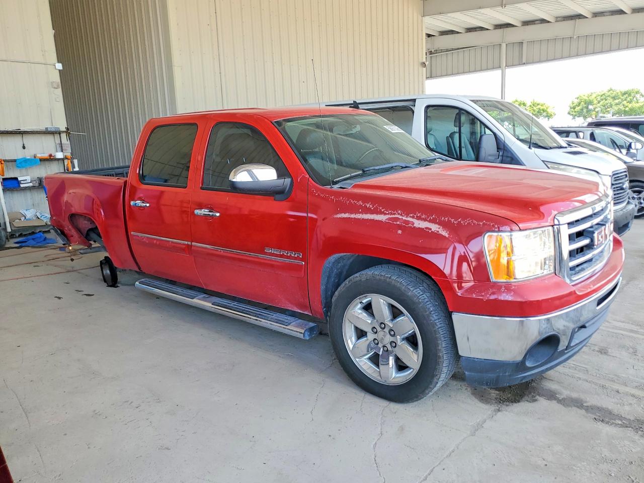 2012 Gmc Sierra C1500 Sle Red vin: 3GTP1VE07CG226294